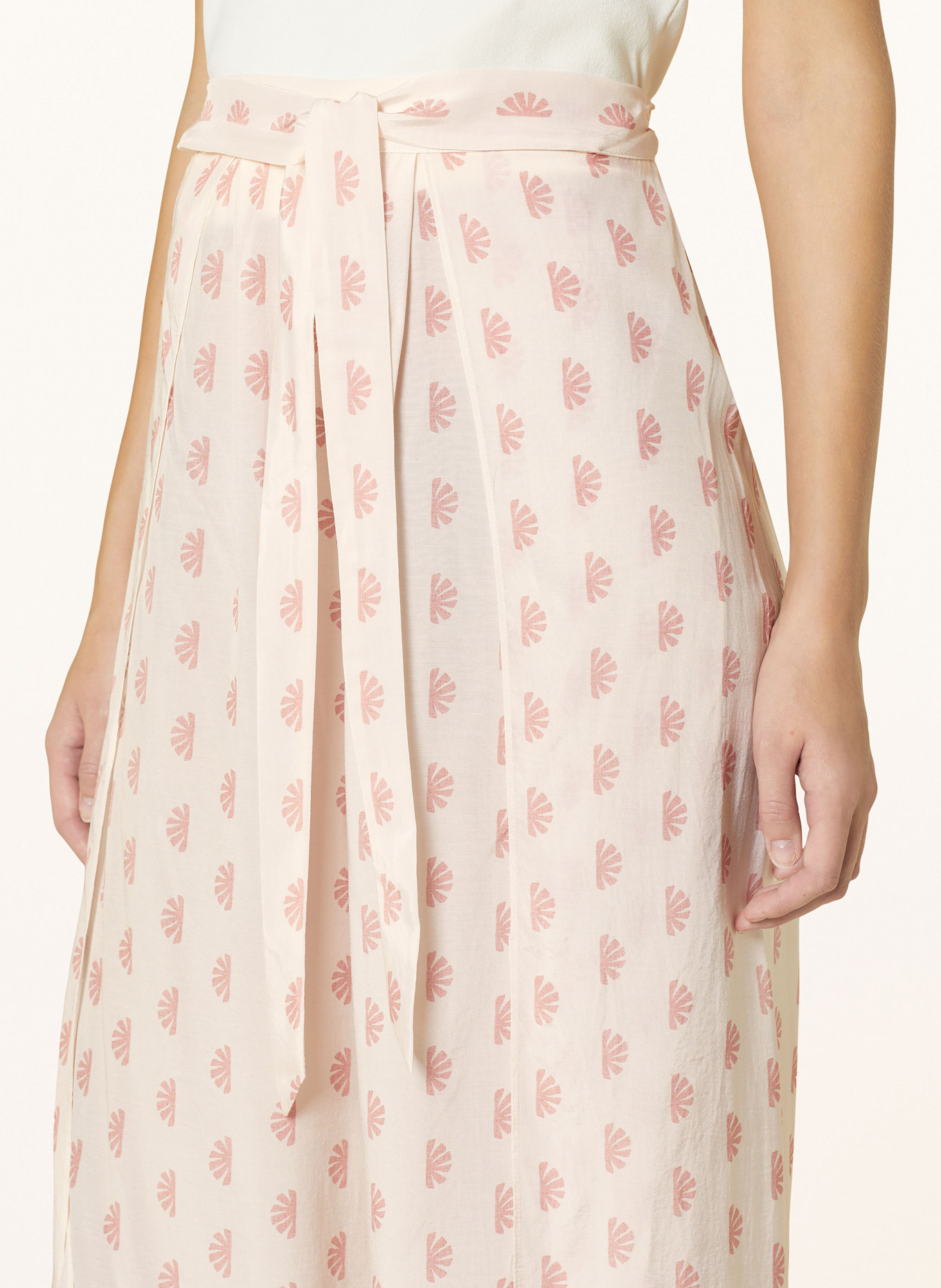 watercult SWIM SPARKLE wide leg trousers, Color: LIGHT PINK/ DUSKY PINK (Image 5)