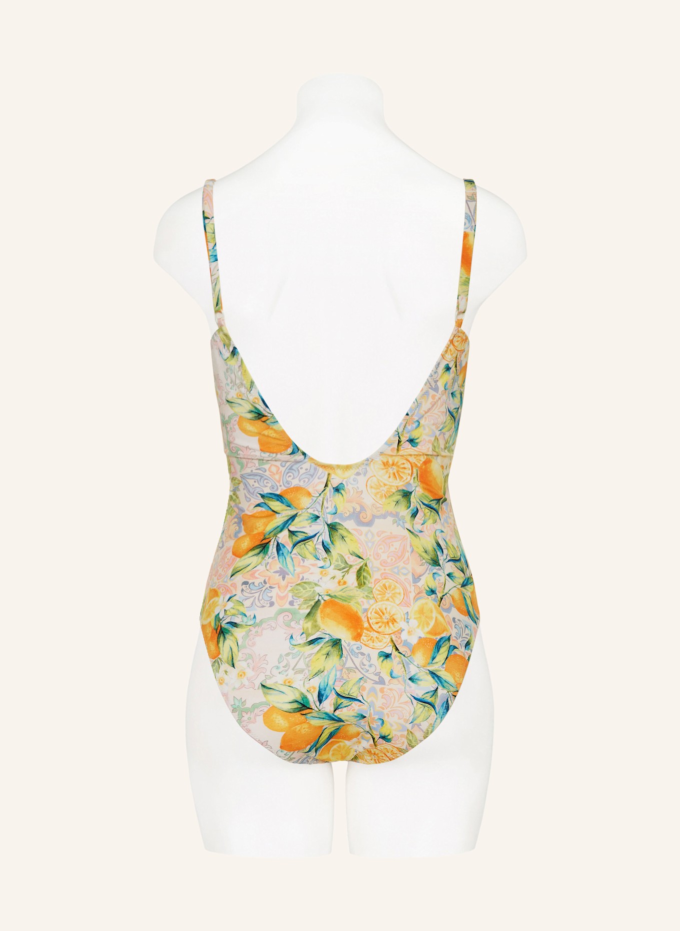 watercult DOLCE WHIMSY swimsuit, Color: ORANGE/ LIGHT GREEN/ TURQUOISE (Image 3)