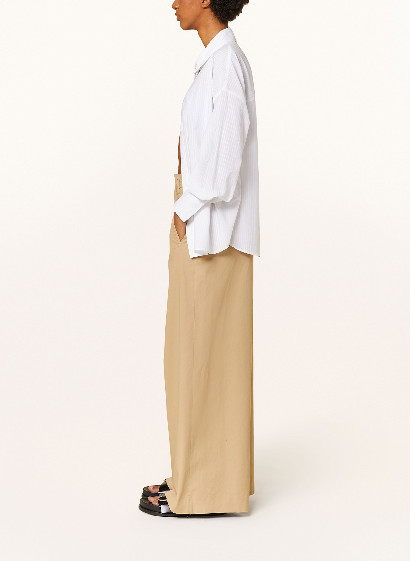 DRYKORN Marlenehose BROAD: HELLBRAUN