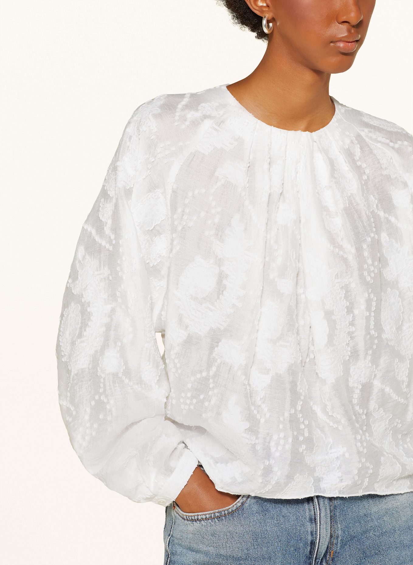 DRYKORN SEETHA shirt blouse: ECRU