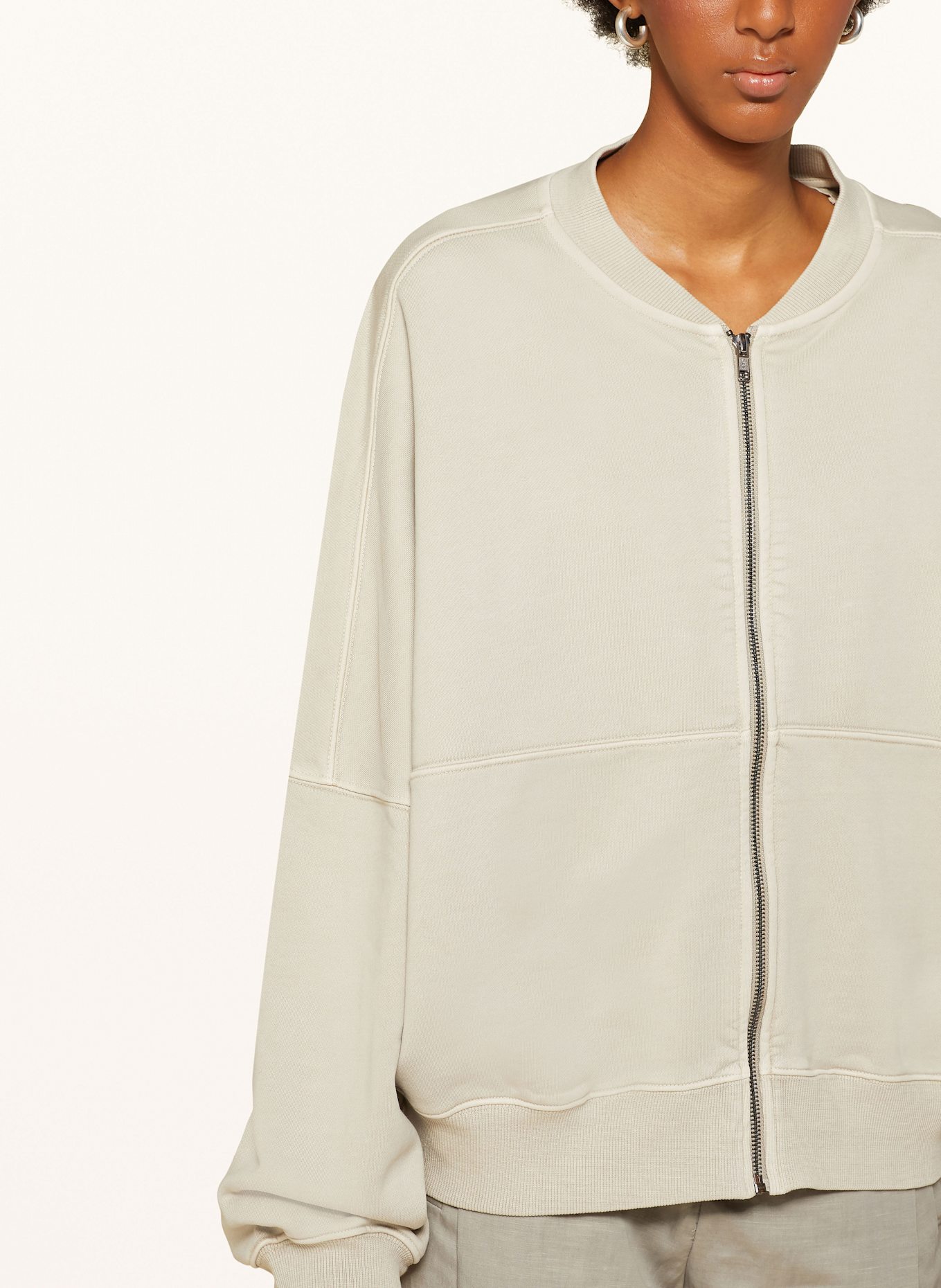 DRYKORN Sweatjacke NARIN: HELLBRAUN