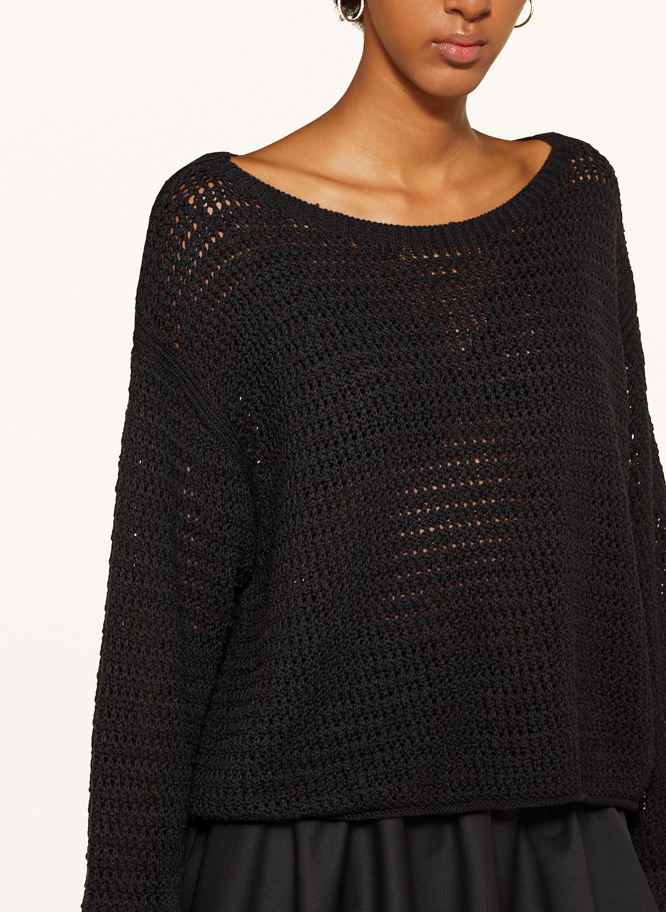 DRYKORN Pullover IMENIA: SCHWARZ