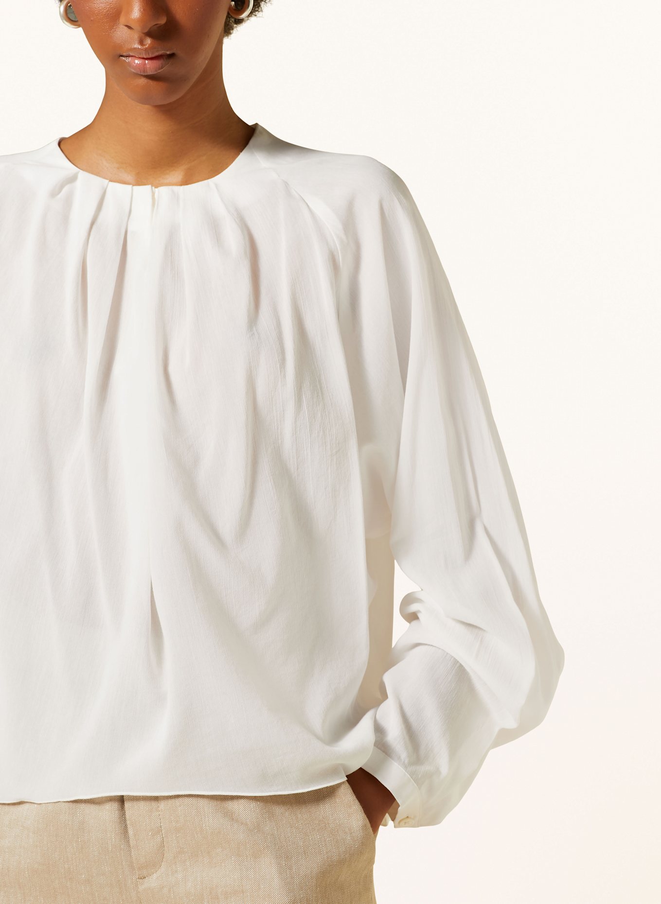 DRYKORN Bluse SEETHA: ECRU