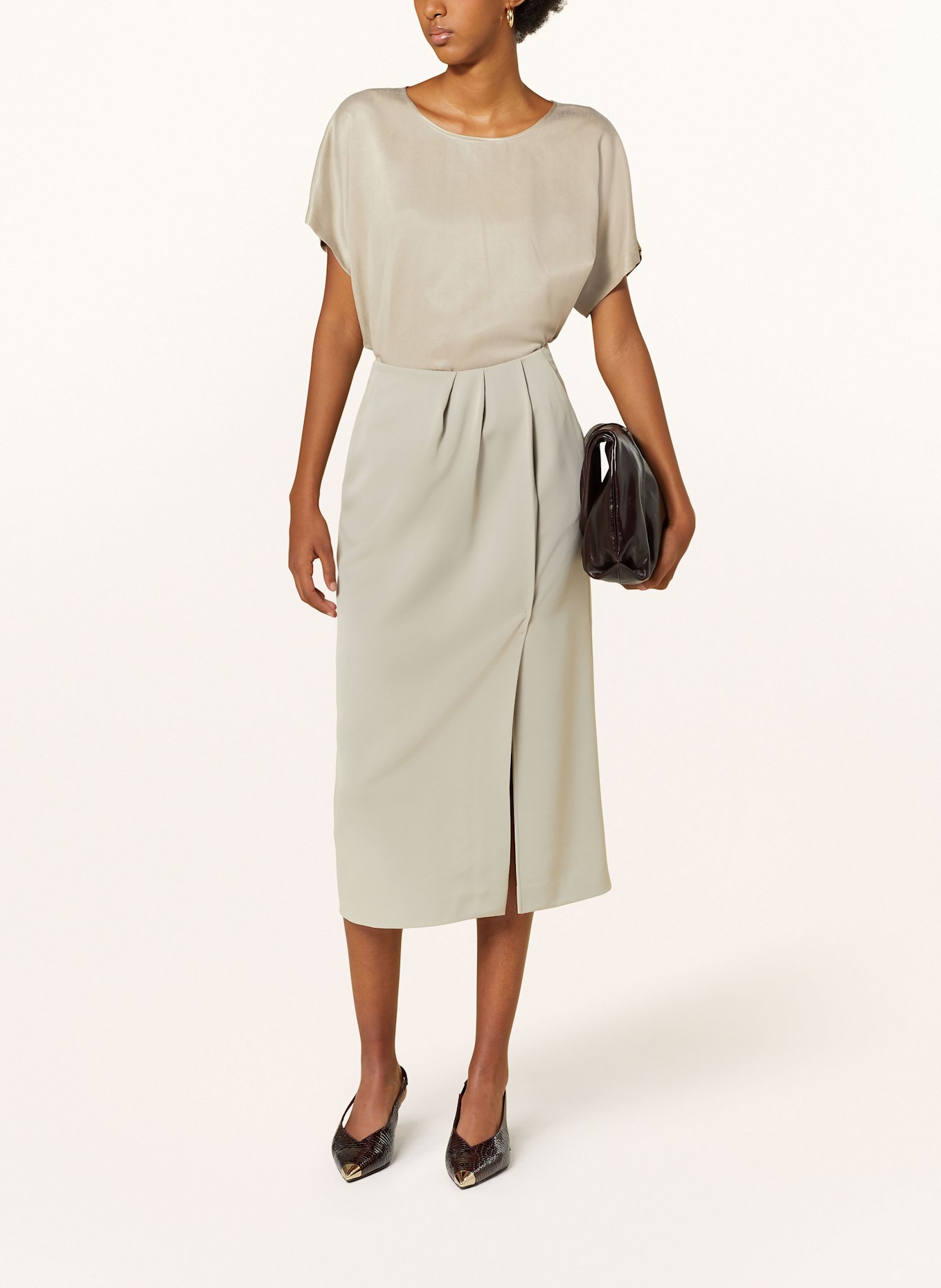 DRYKORN Blouse CORAMY: KHAKI