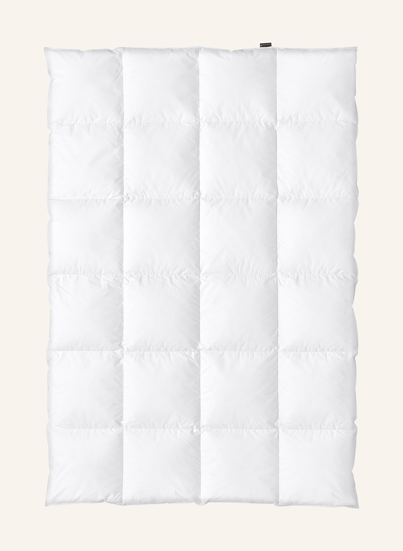 CENTA-STAR Daunendecke HEAVEN WARM: CREME