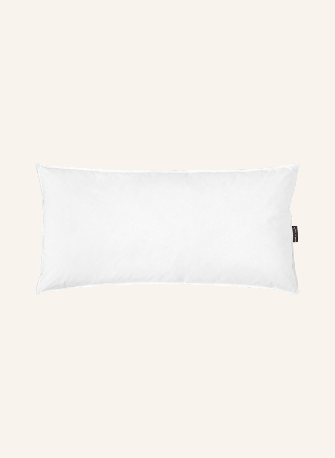CENTA-STAR Daunenkissen LUXURY DREIKAMMER: CREME