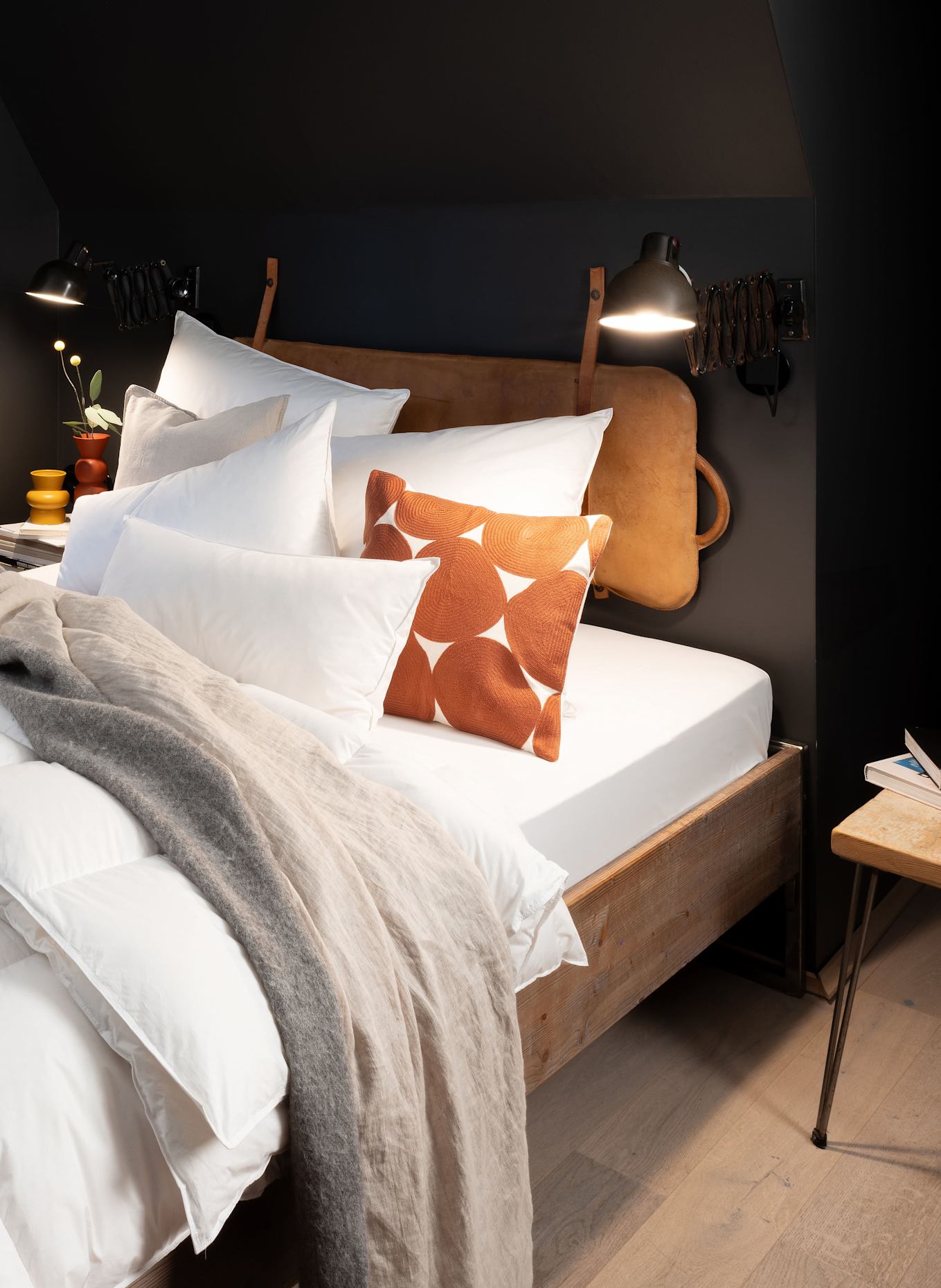 CENTA-STAR Daunenkissen LUXURY DREIKAMMER: CREME