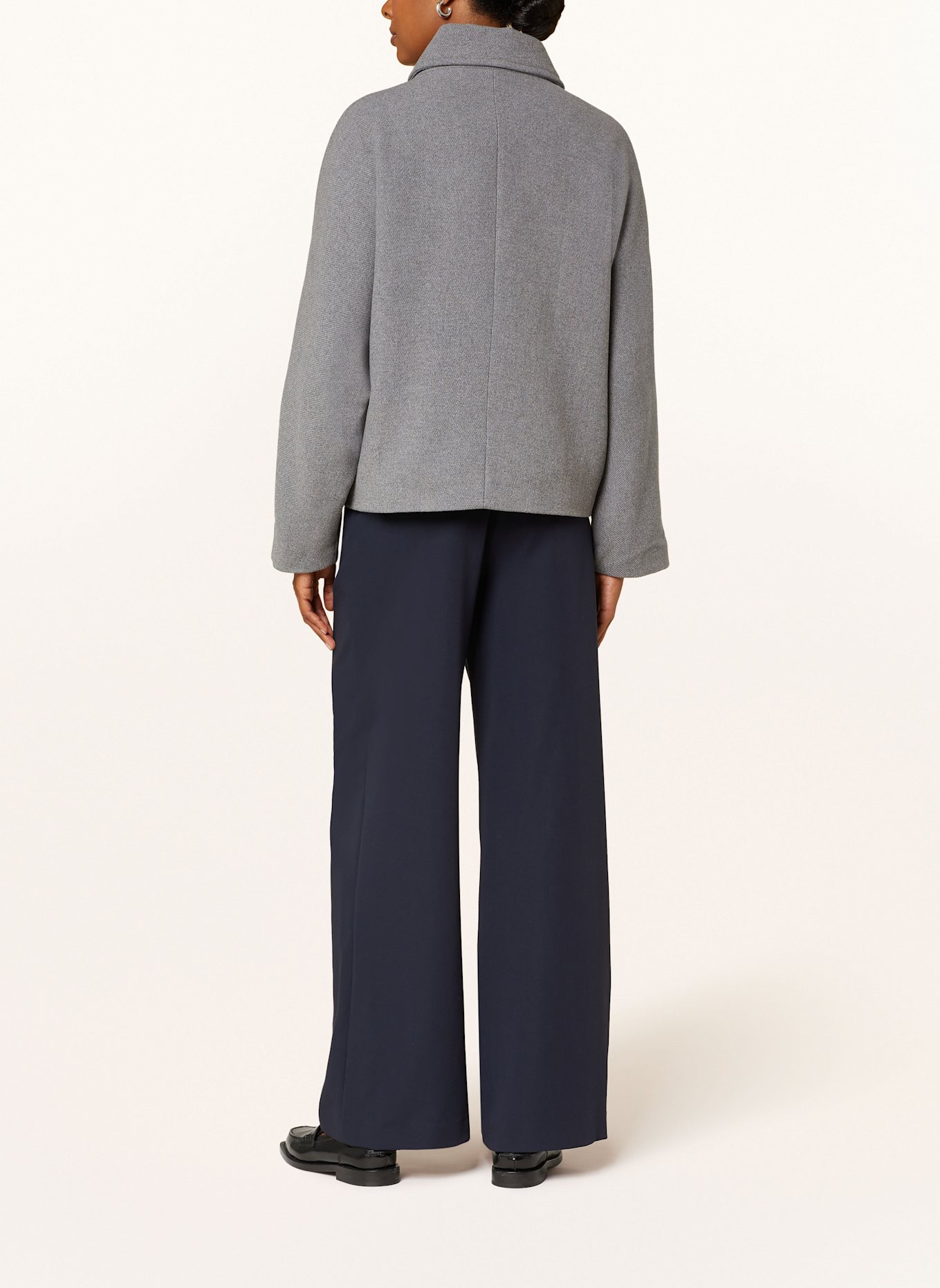 OPUS HAJONA pea coat, Color: GRAY (Image 3)