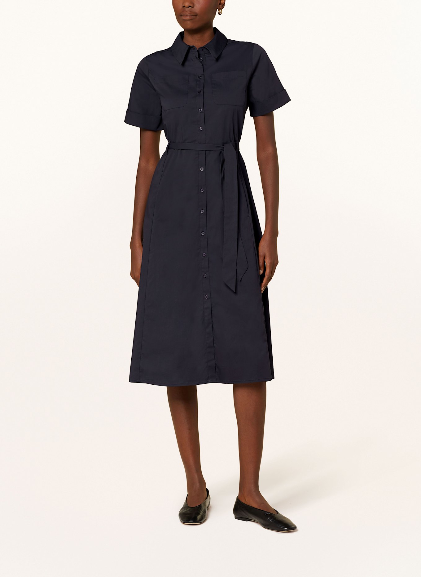 Princess GOES HOLLYWOOD Hemdblusenkleid: DUNKELBLAU