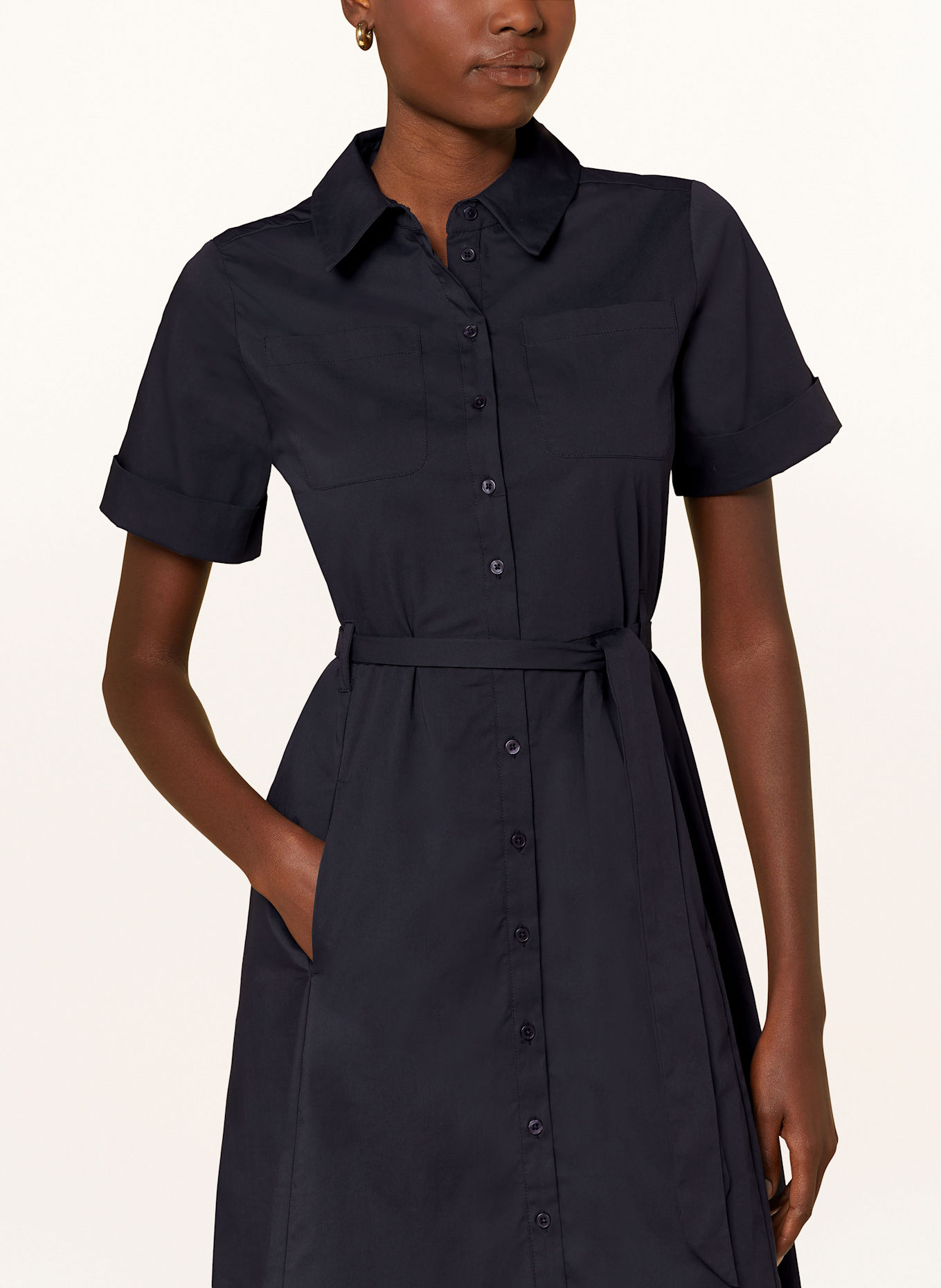 Princess GOES HOLLYWOOD Hemdblusenkleid: DUNKELBLAU