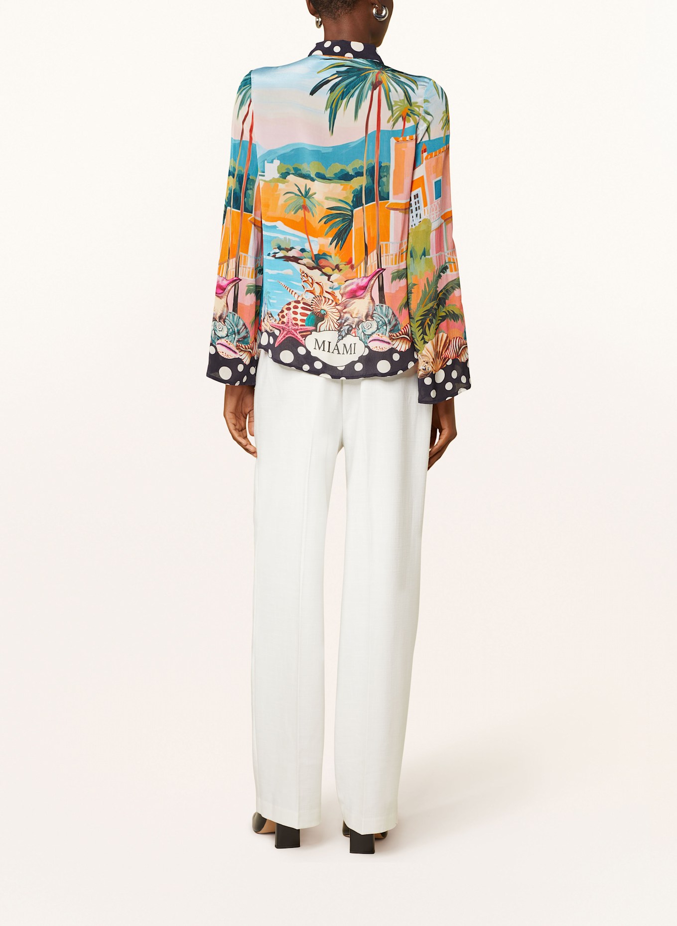 Princess GOES HOLLYWOOD Koszula: POMARAŃCZOWY / TURKUSOWY / GRANATOWY