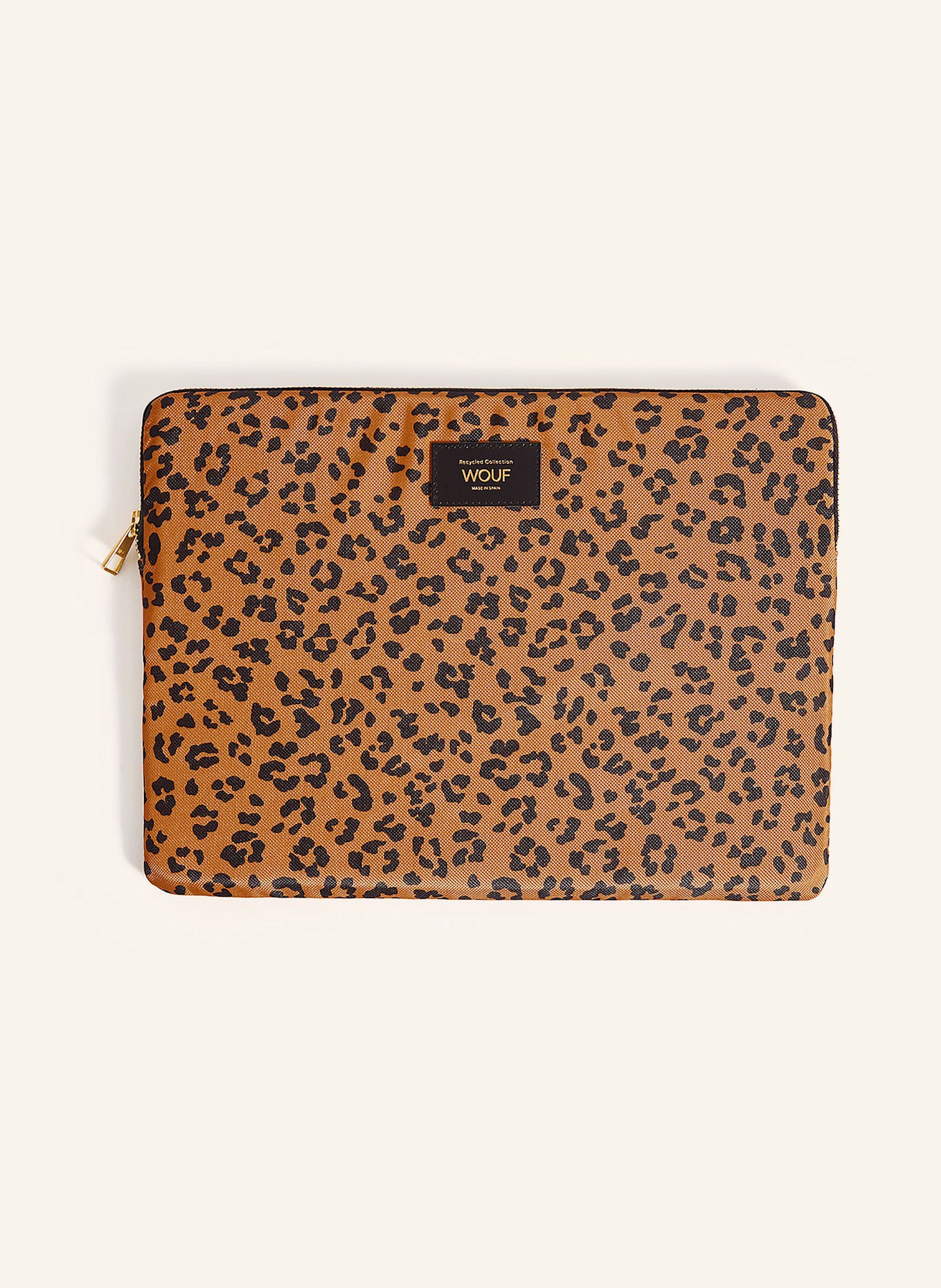 WOUF Etui na laptopa AGAR: CZARNY / KONIAKOWY