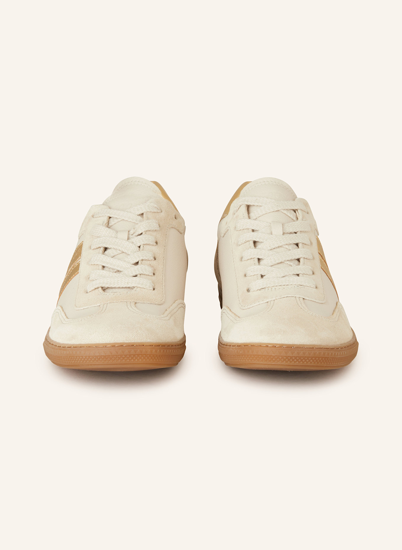 paul green Sneaker, Farbe: BEIGE/ GOLD (Bild 3)