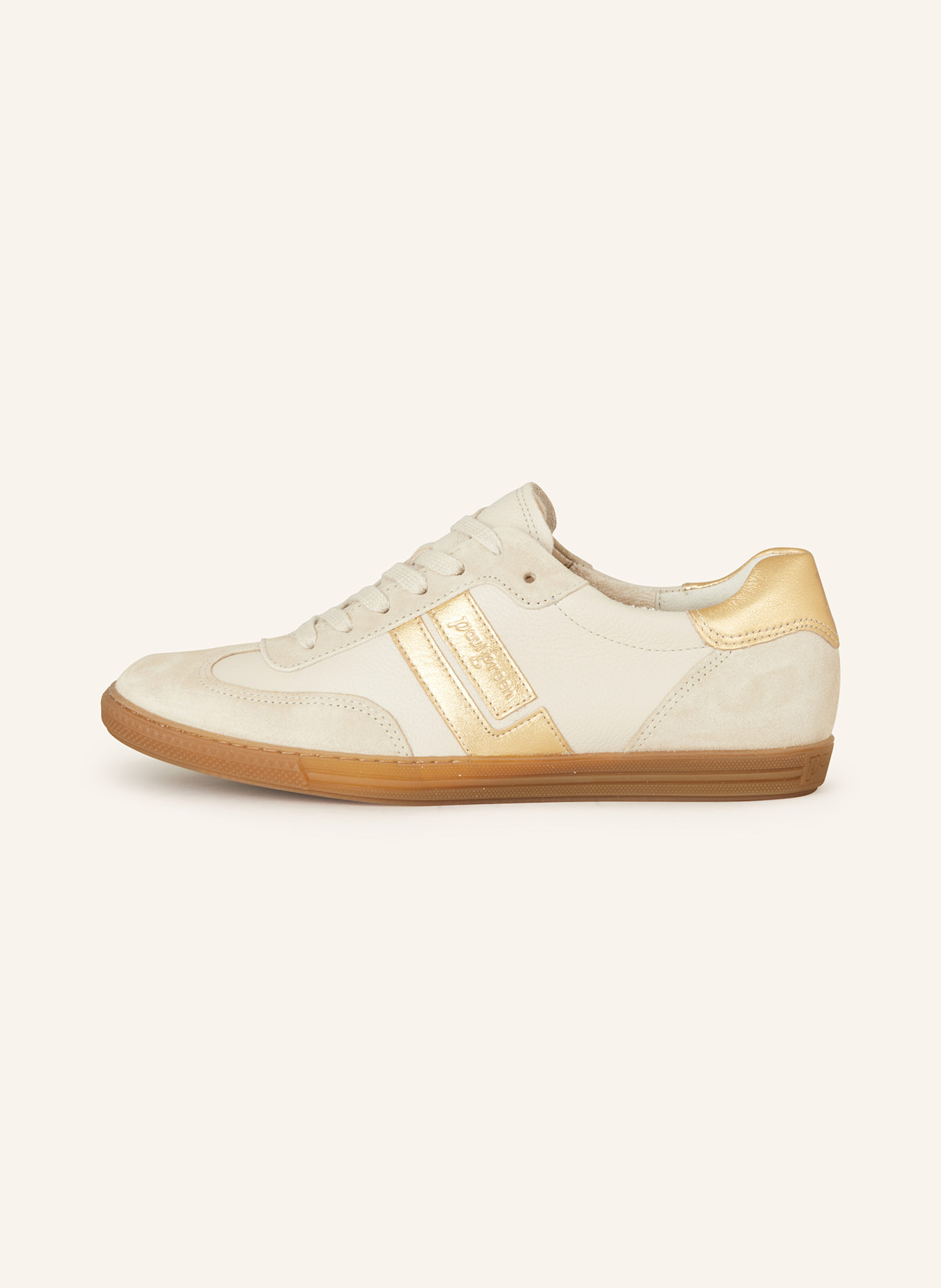 paul green Sneaker, Farbe: BEIGE/ GOLD (Bild 4)