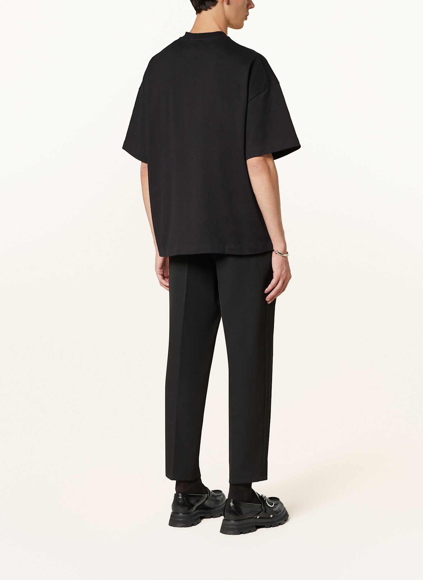 JIL SANDER Tričko: ČERNÁ