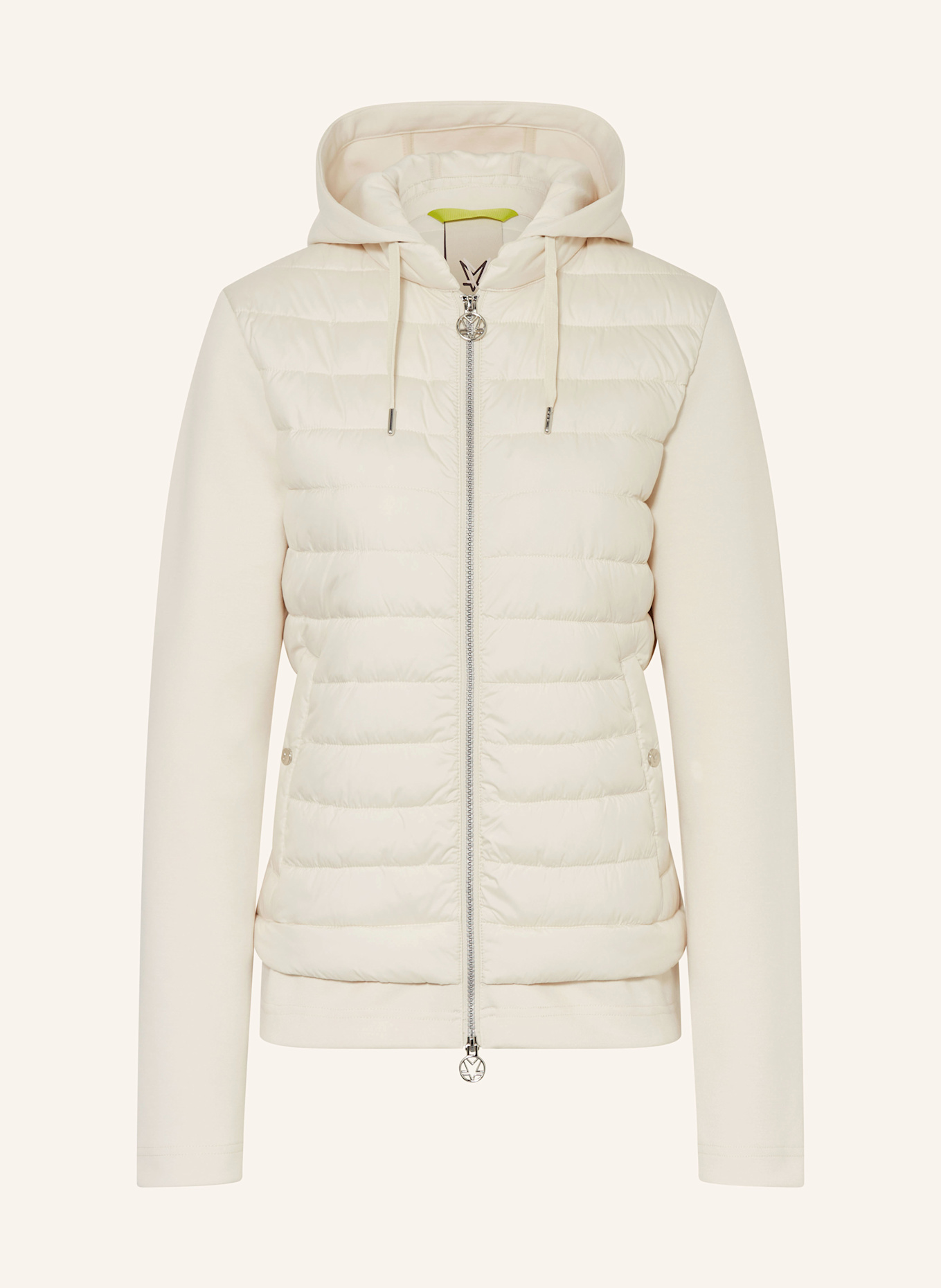 FUCHS SCHMITT Steppjacke im Materialmix: CREME (Bild 1)