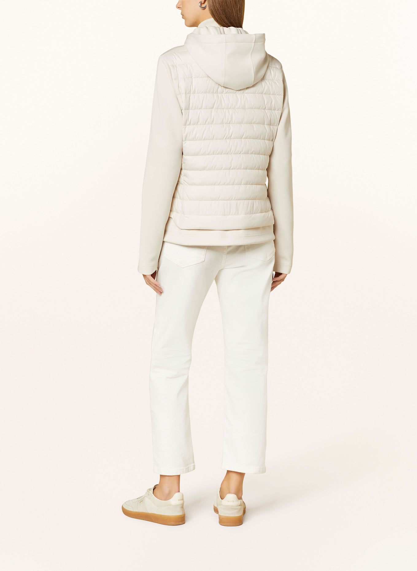 FUCHS SCHMITT Steppjacke im Materialmix: CREME (Bild 3)