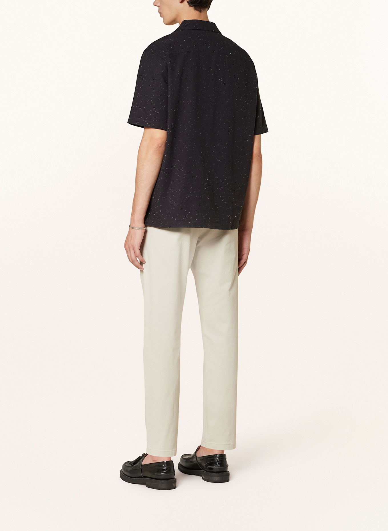 ALLSAINTS Resort shirt BRYANT Relaxed Fit, Color: BLACK (Image 3)