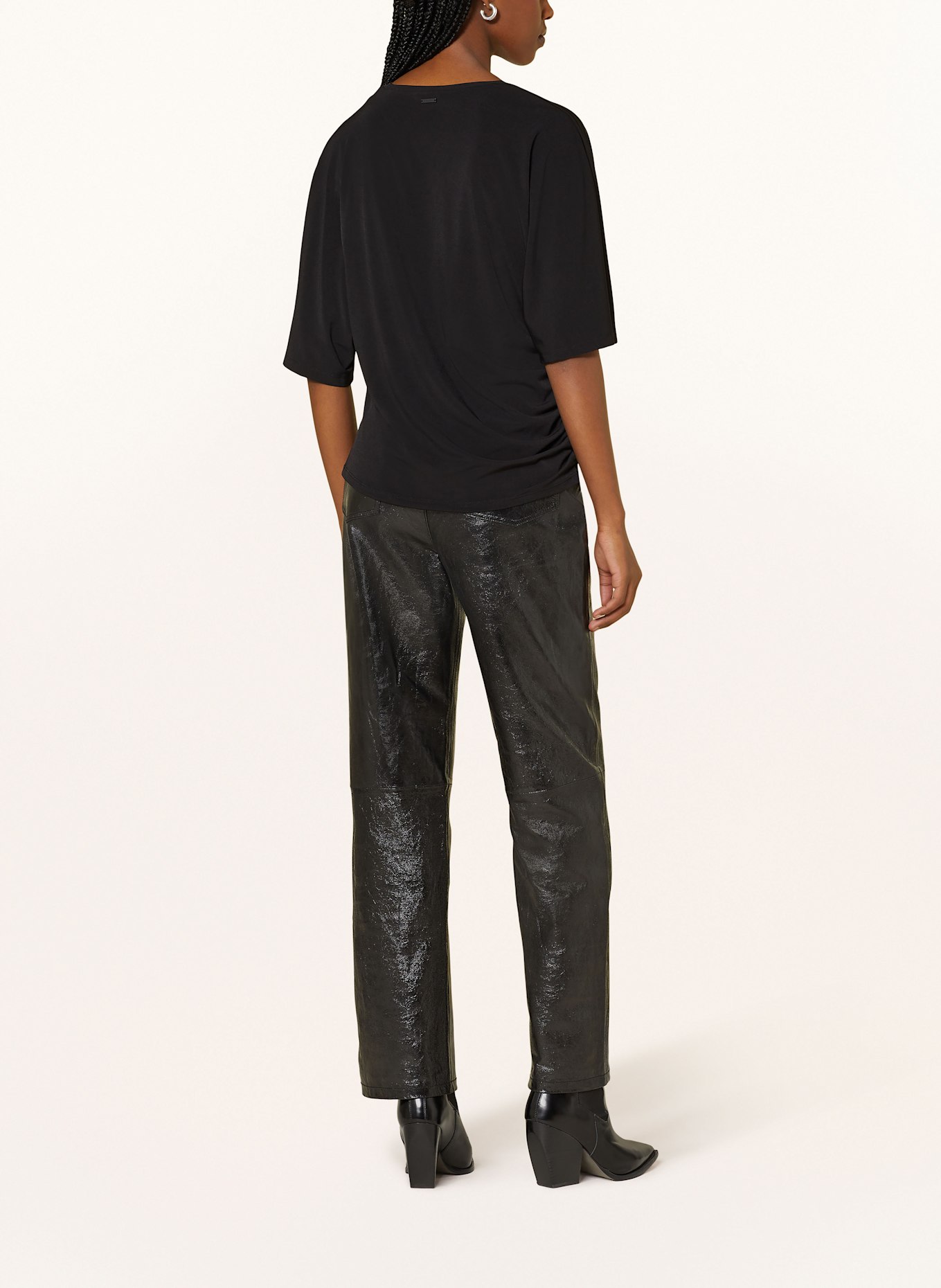 ALLSAINTS T-shirt KALI, Color: BLACK (Image 3)