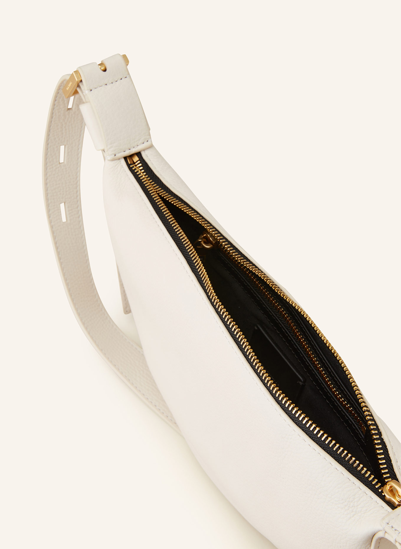 ALLSAINTS Crossbody bag HALF MOON in white