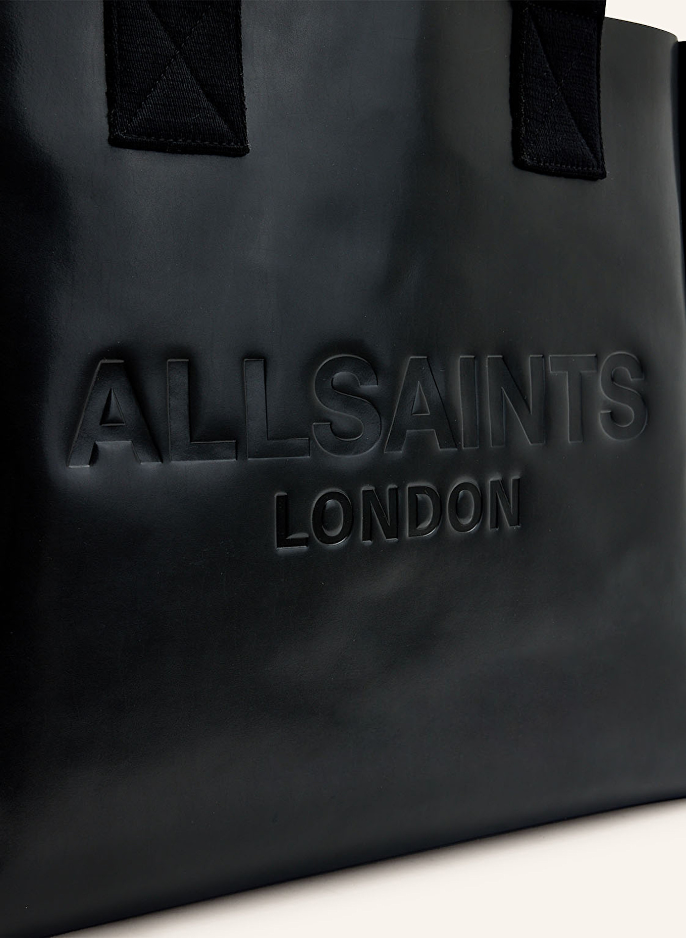 All saints leather tote outlet