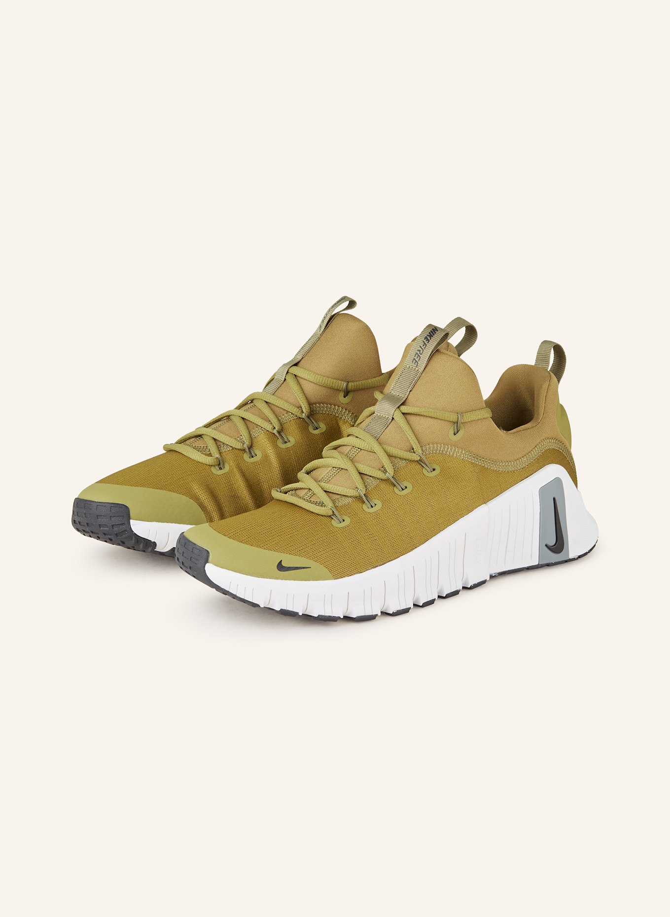 Nike FREE METCON 6 fitness shoes in olive