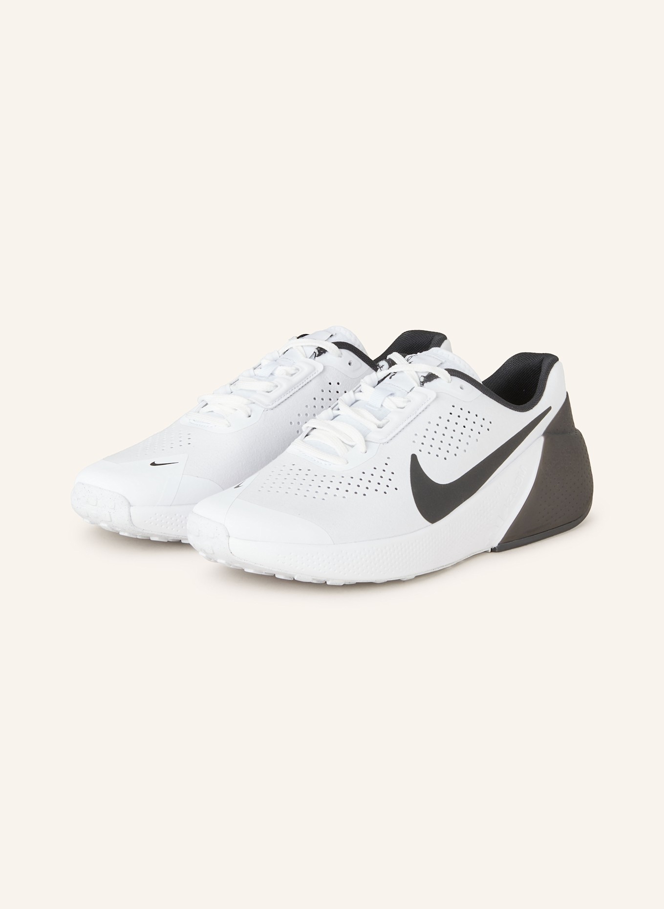 Nike Fitness shoes AIR ZOOM TR1, Color: WHITE/ BLACK (Image 1)