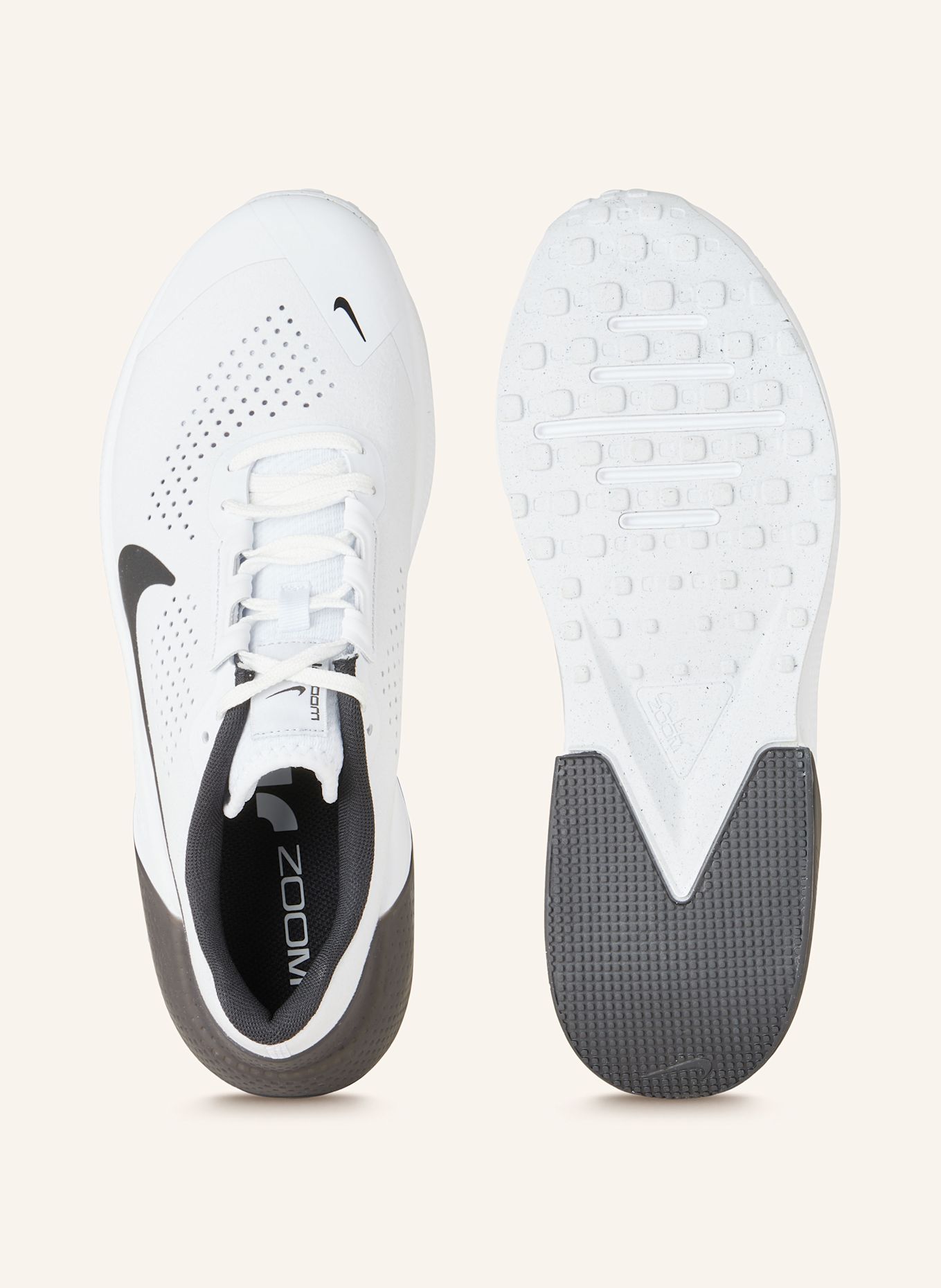 Nike Fitness shoes AIR ZOOM TR1, Color: WHITE/ BLACK (Image 5)