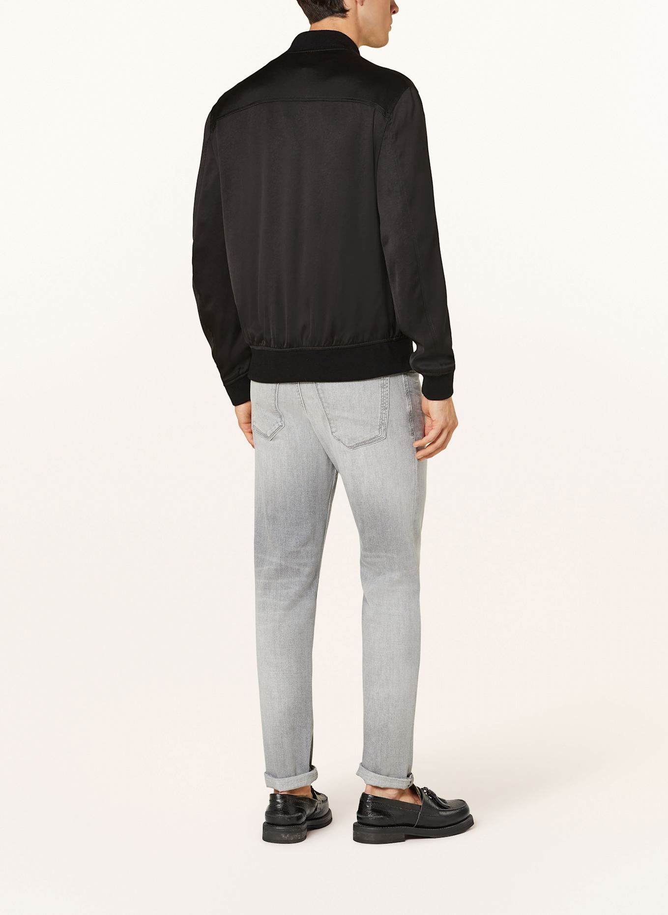 DRYKORN Satinblouson NOKANO: SCHWARZ