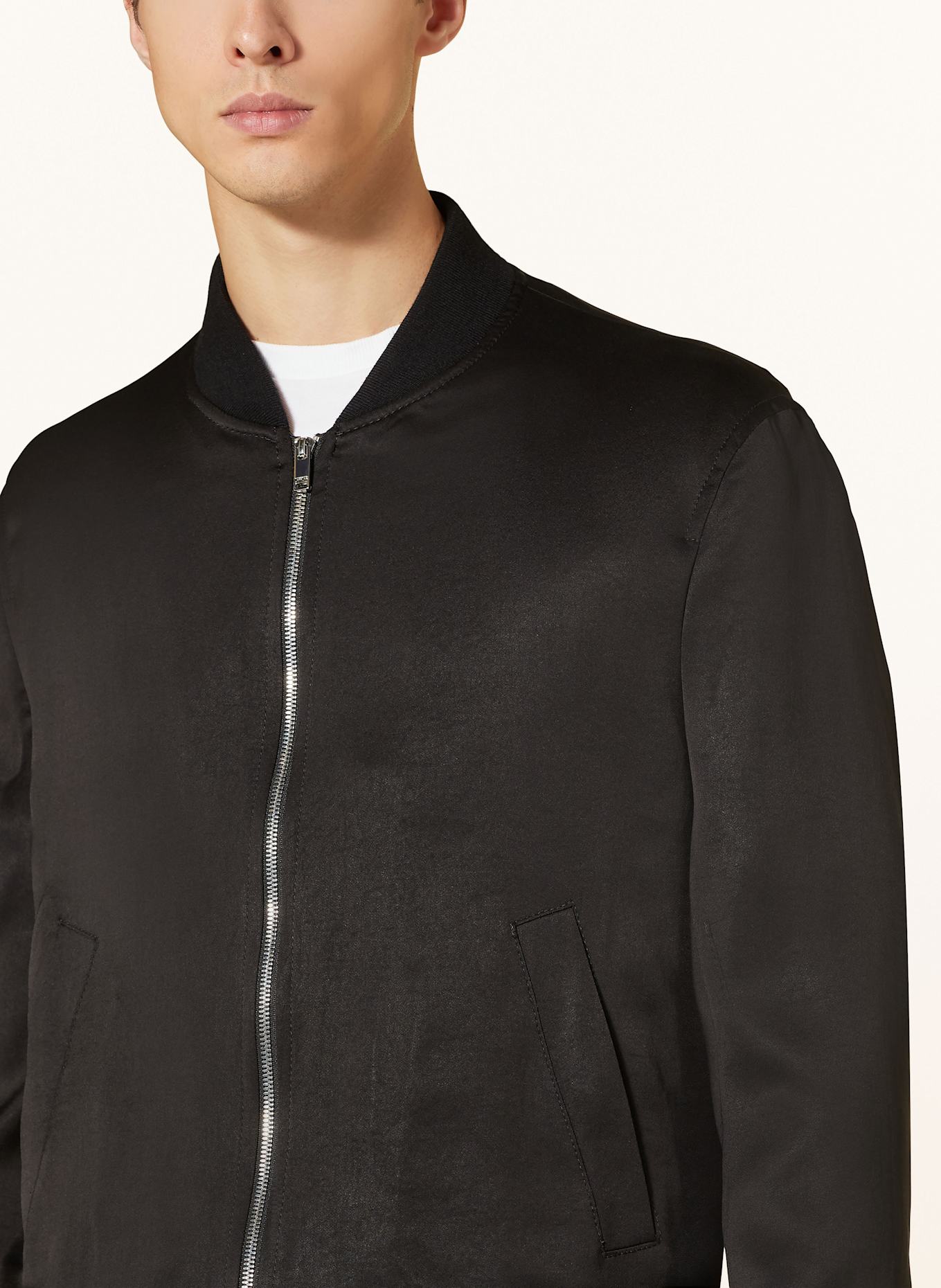 DRYKORN Satinblouson NOKANO: SCHWARZ