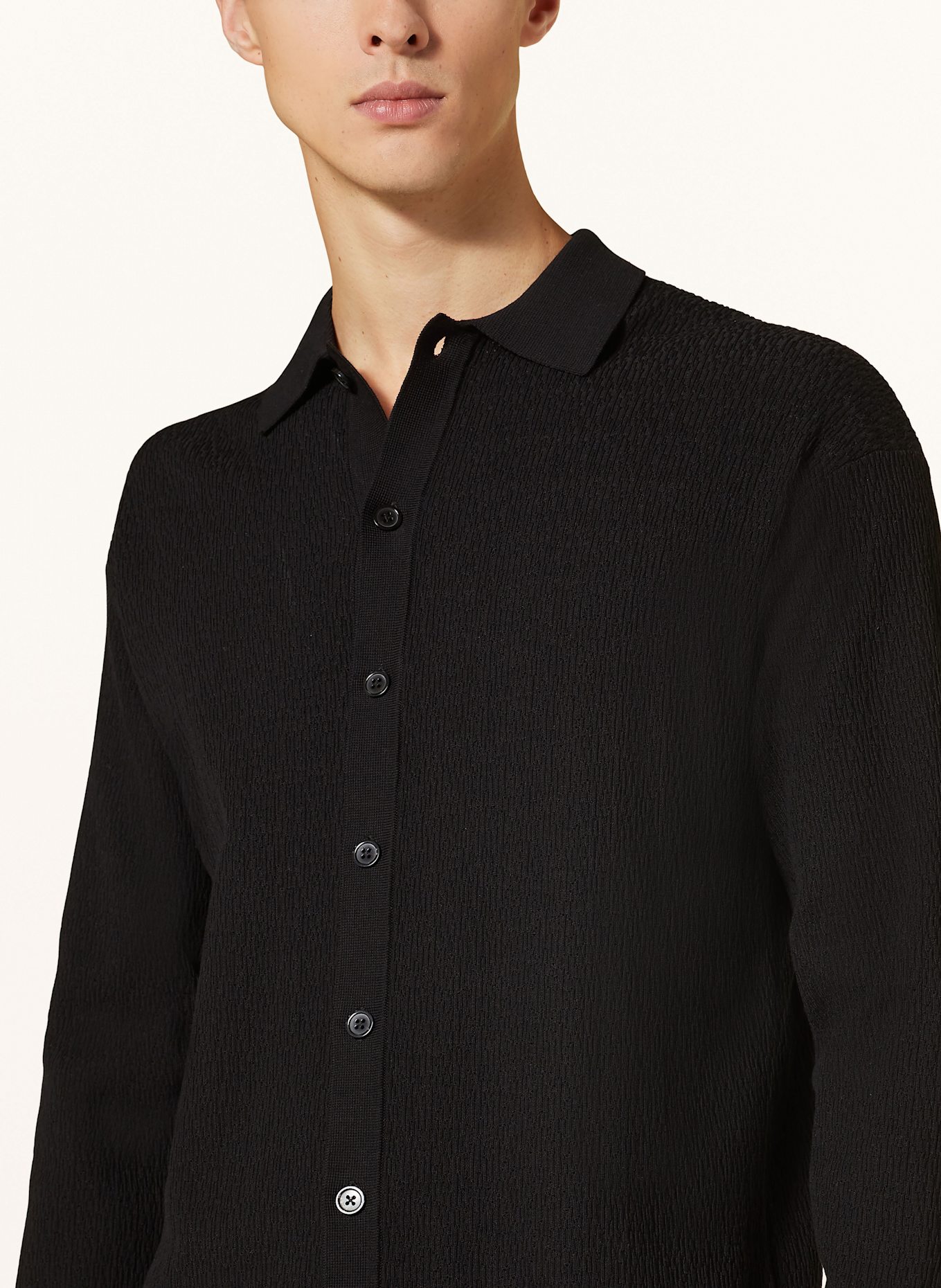 DRYKORN Strickjacke EMILIAS: SCHWARZ