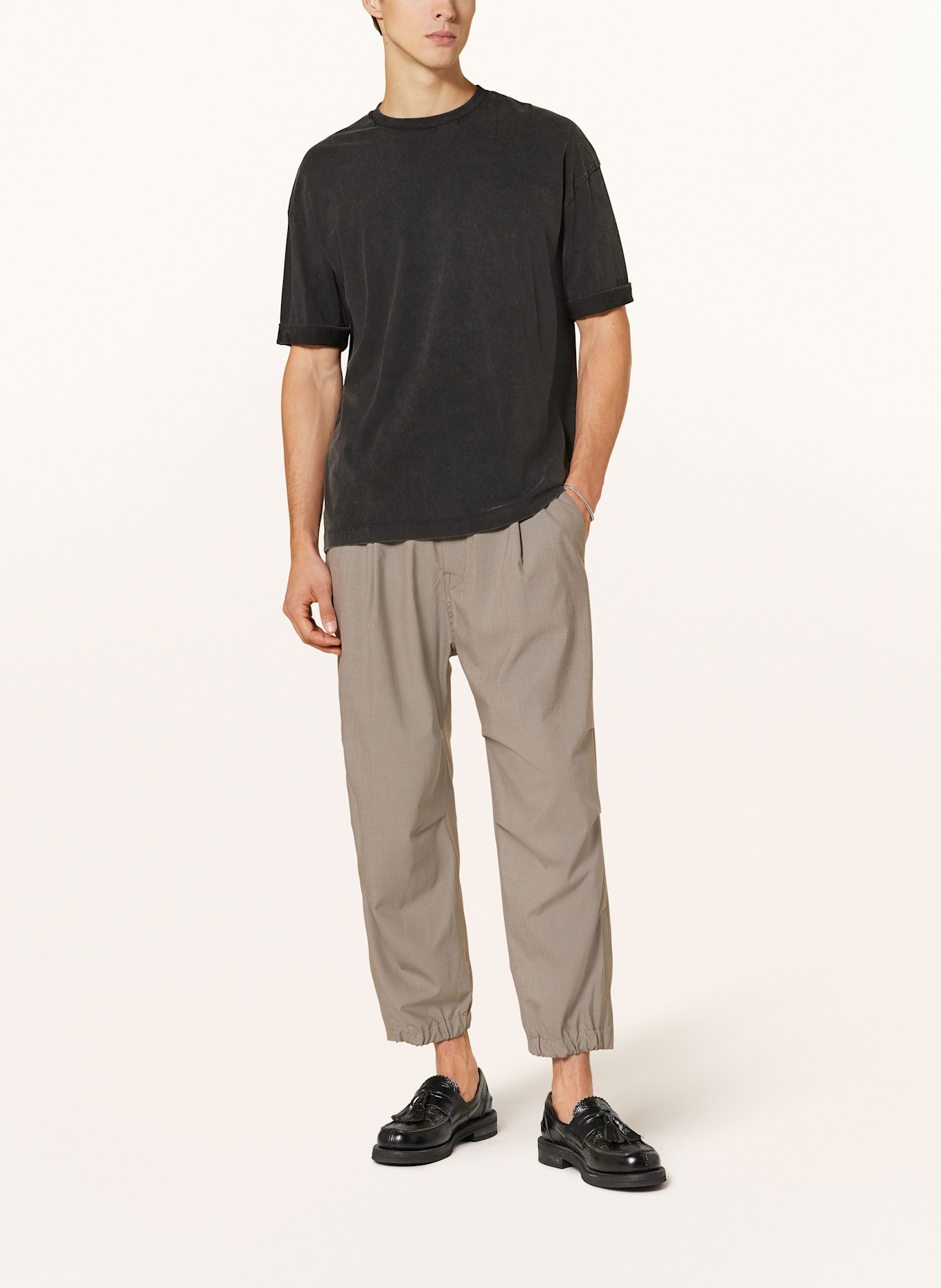 DRYKORN T-shirt NOLIEN: DARK GRAY