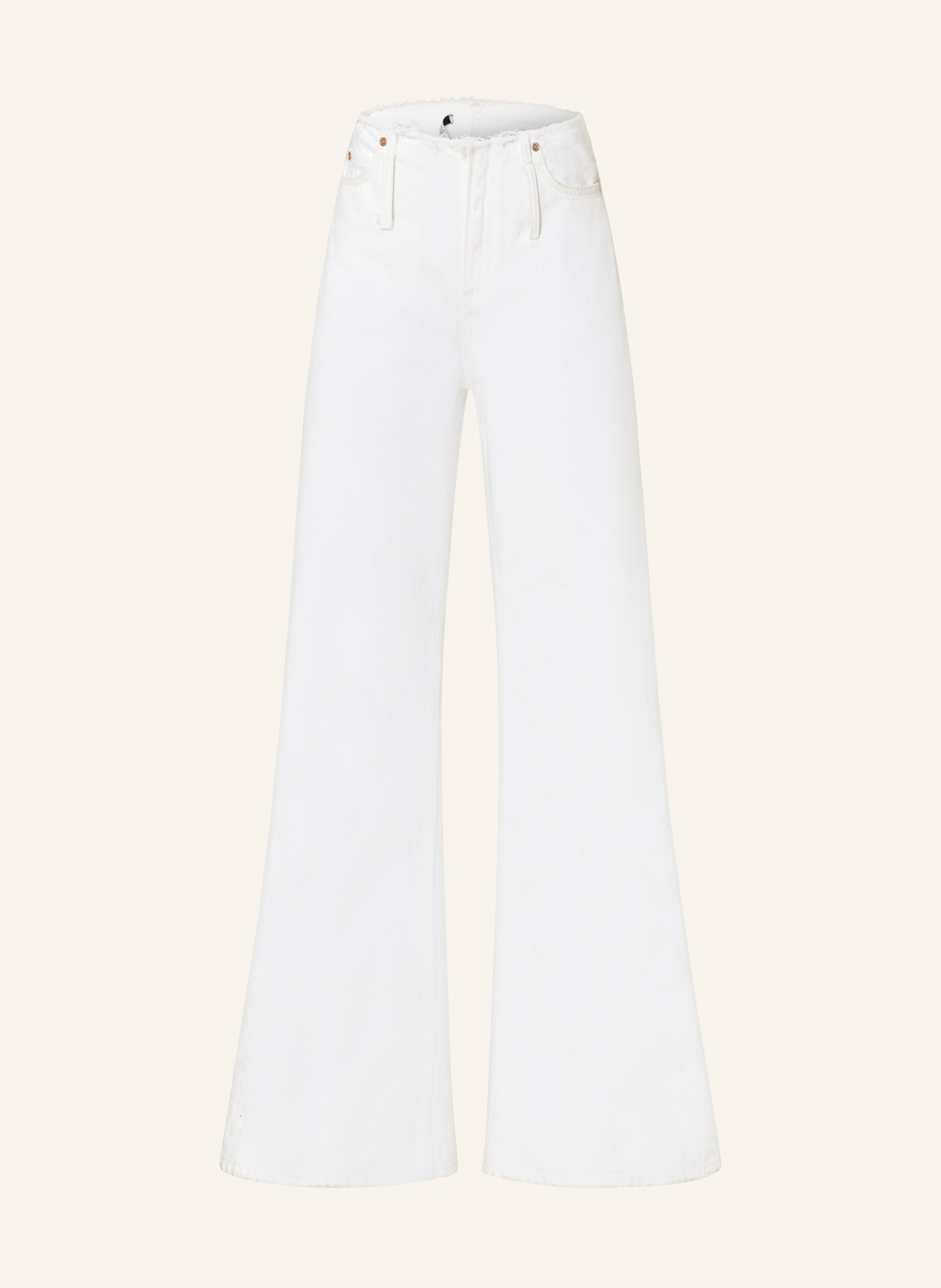 DOROTHEE SCHUMACHER Bootcut Jeans DENIM ATTRACTION II: WEISS
