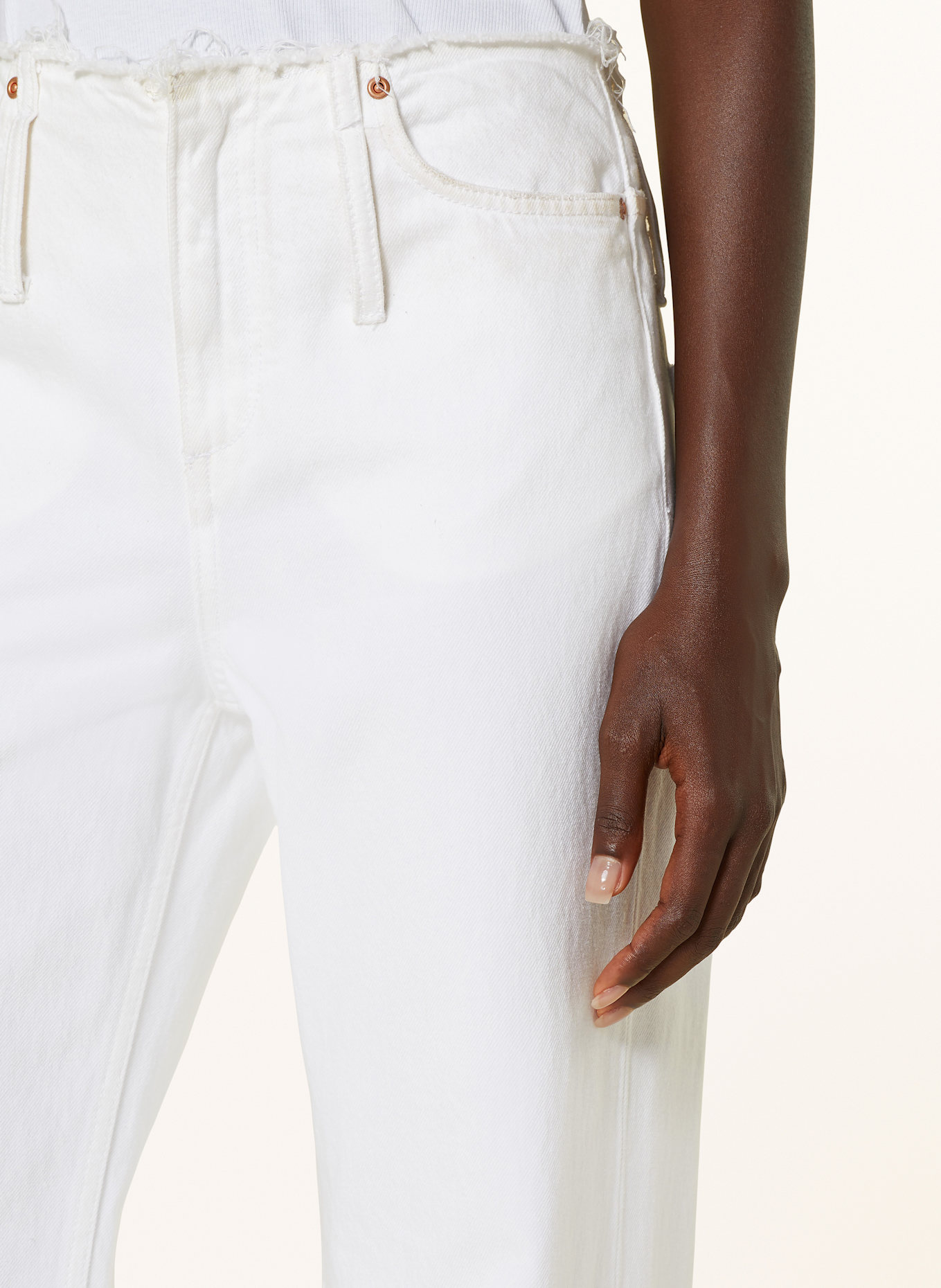 DOROTHEE SCHUMACHER Bootcut Jeans DENIM ATTRACTION II: WEISS