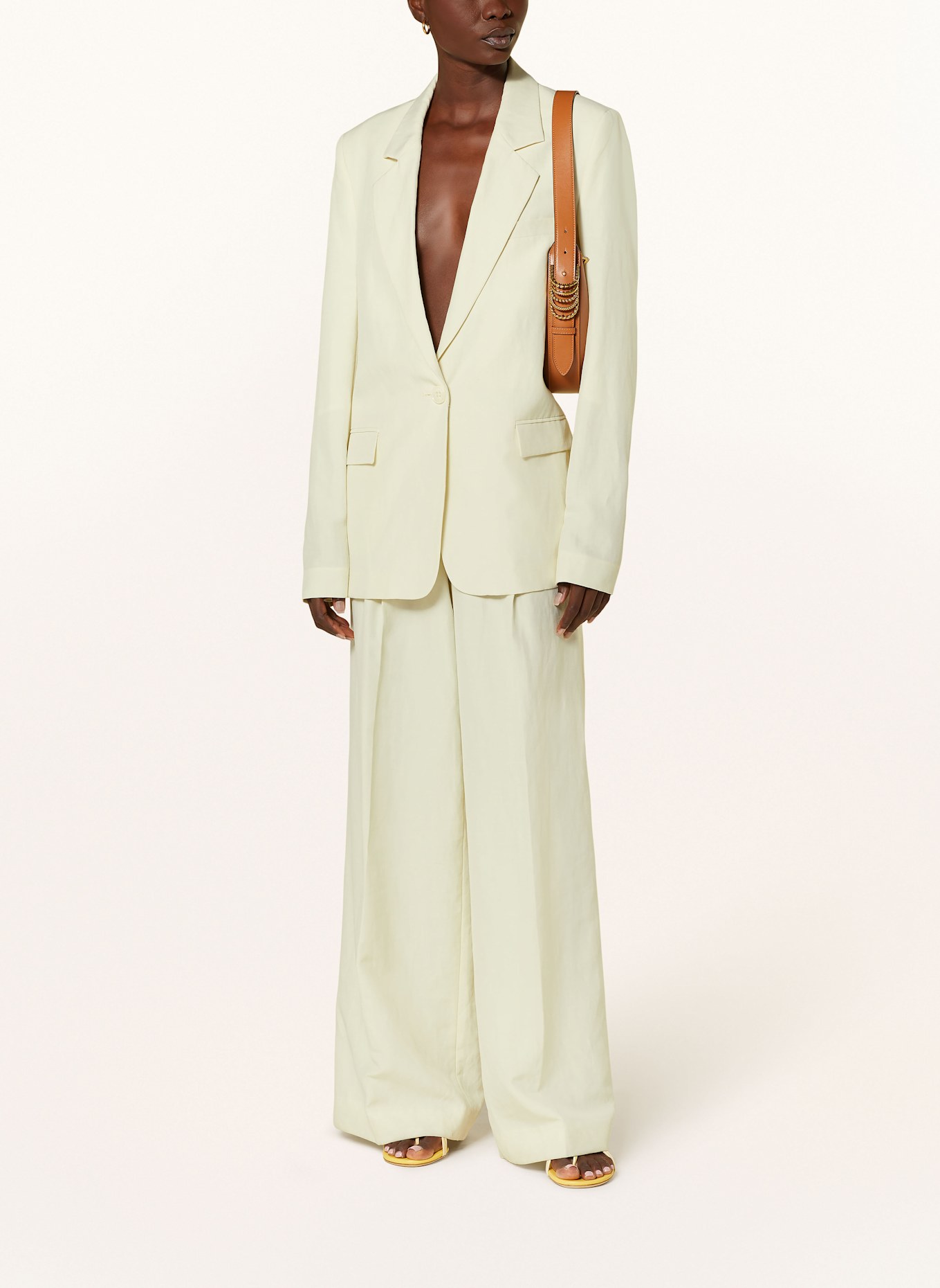 DOROTHEE SCHUMACHER Blazer SUMMER CRUISE mit Leinen: HELLGELB