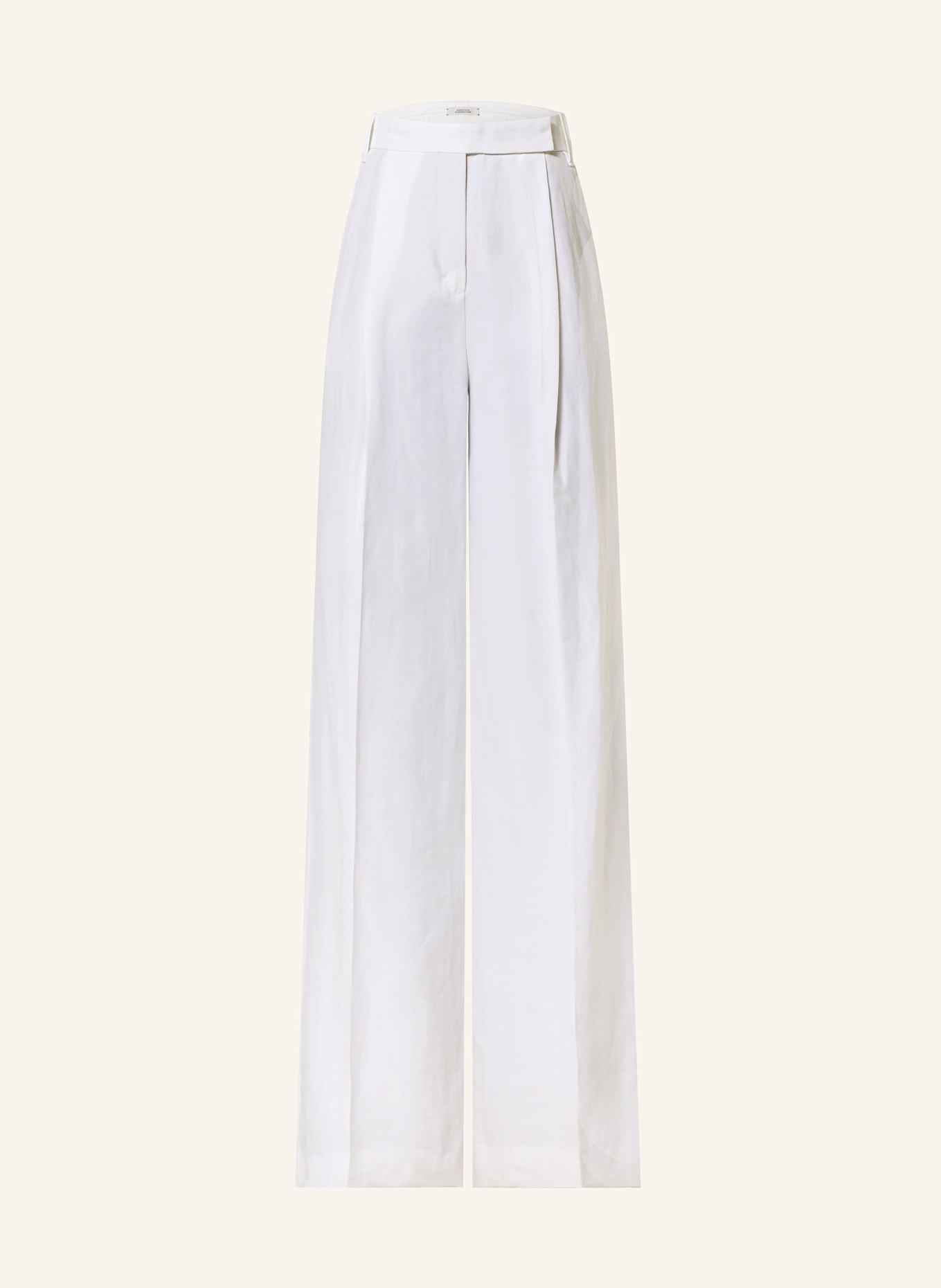 DOROTHEE SCHUMACHER Marlenehose SUMMER CRUISE mit Leinen: WEISS