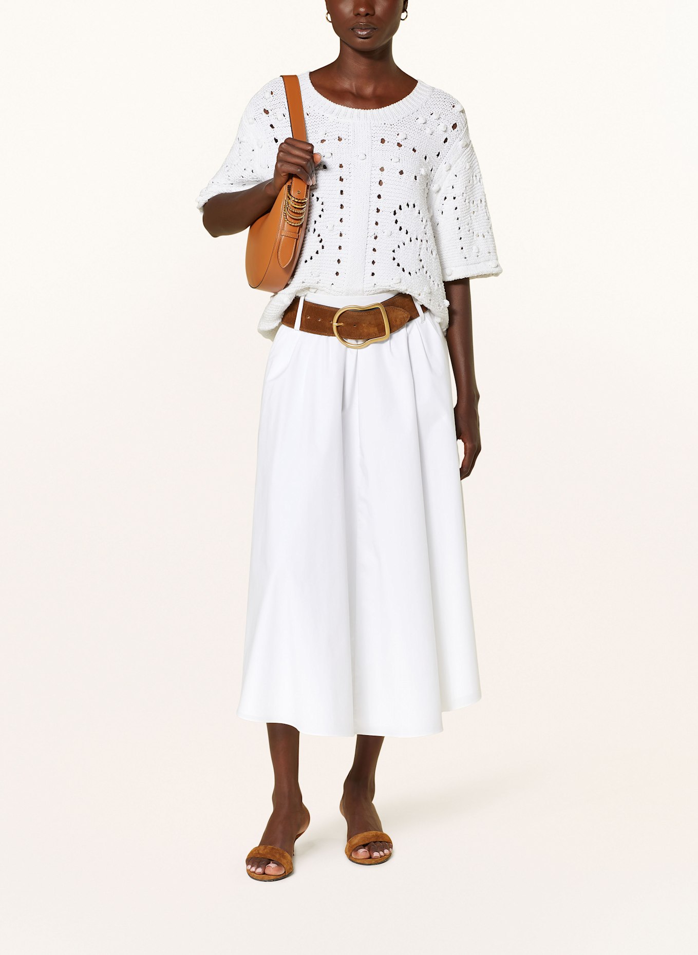 DOROTHEE SCHUMACHER Rock POPLIN POWER: WEISS