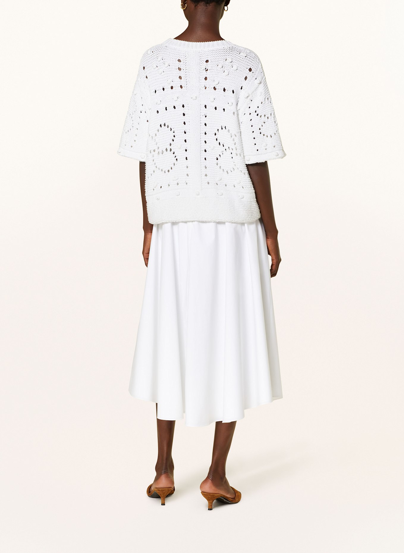 DOROTHEE SCHUMACHER Rock POPLIN POWER: WEISS