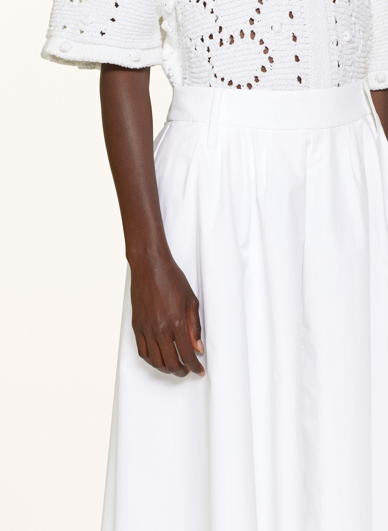 DOROTHEE SCHUMACHER Rock POPLIN POWER: WEISS