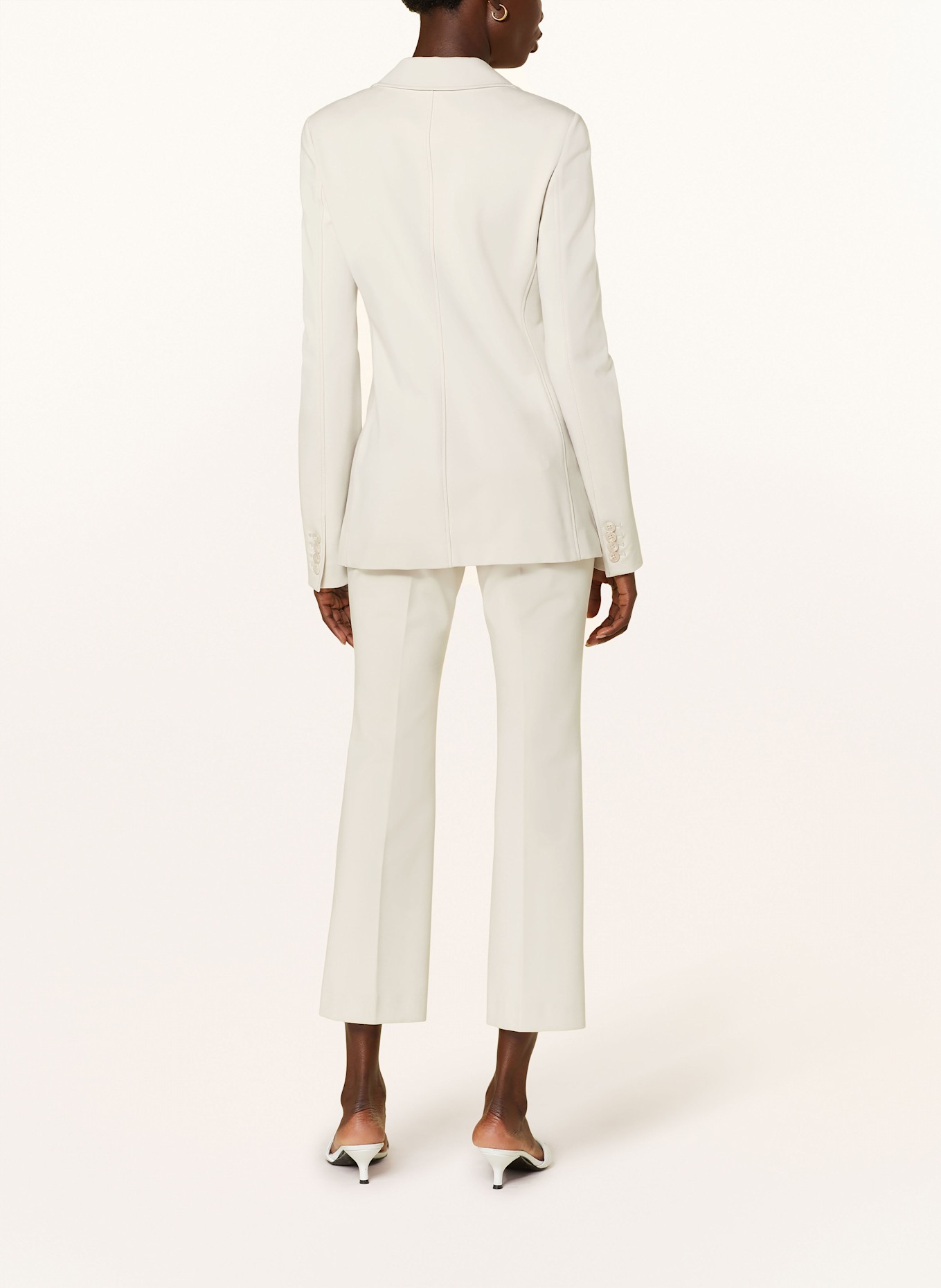 DOROTHEE SCHUMACHER EMOTIONAL ESSENCE jersey blazer: CREAM