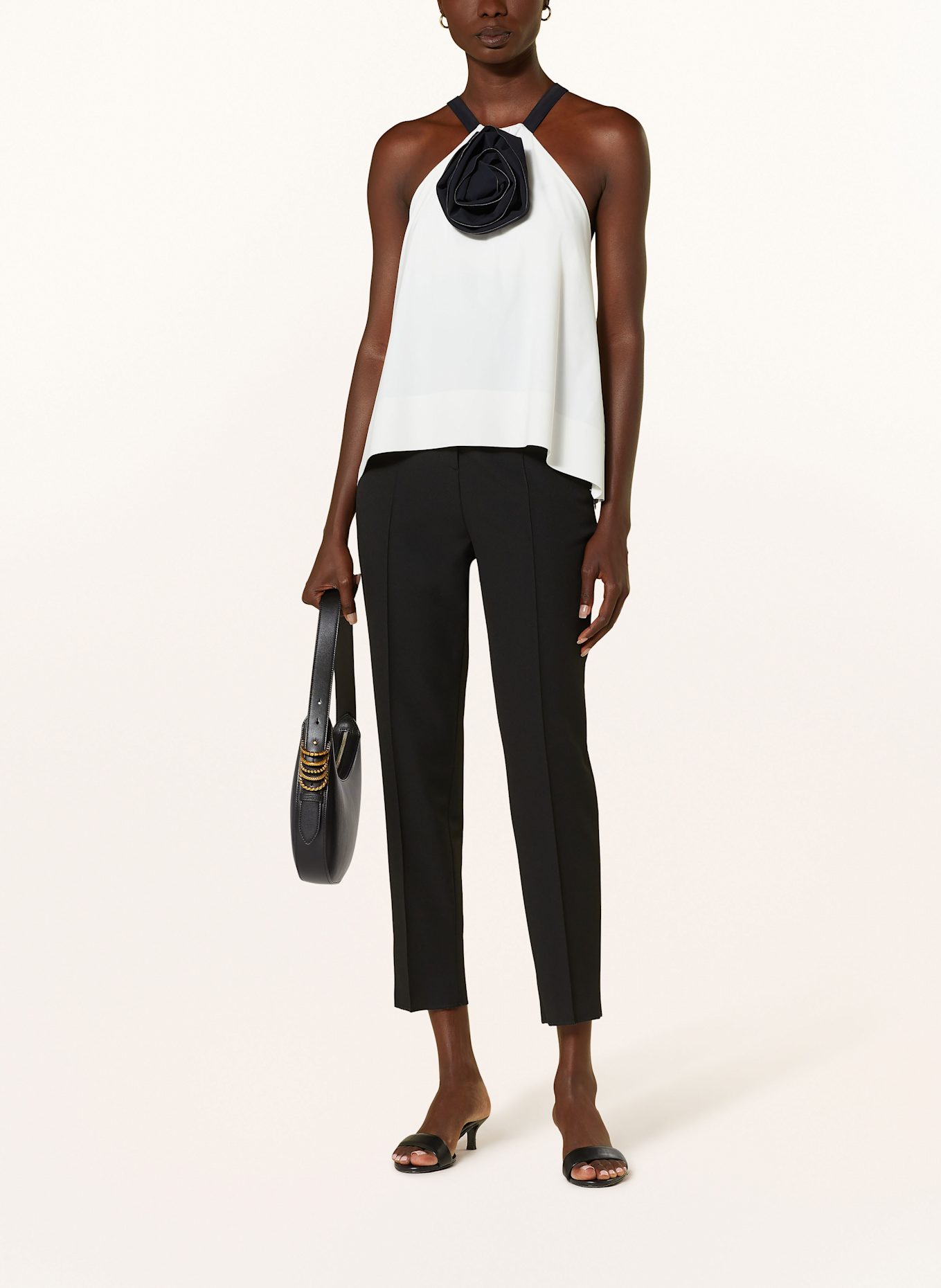 DOROTHEE SCHUMACHER Top DAILY BEACH: WEISS/ SCHWARZ