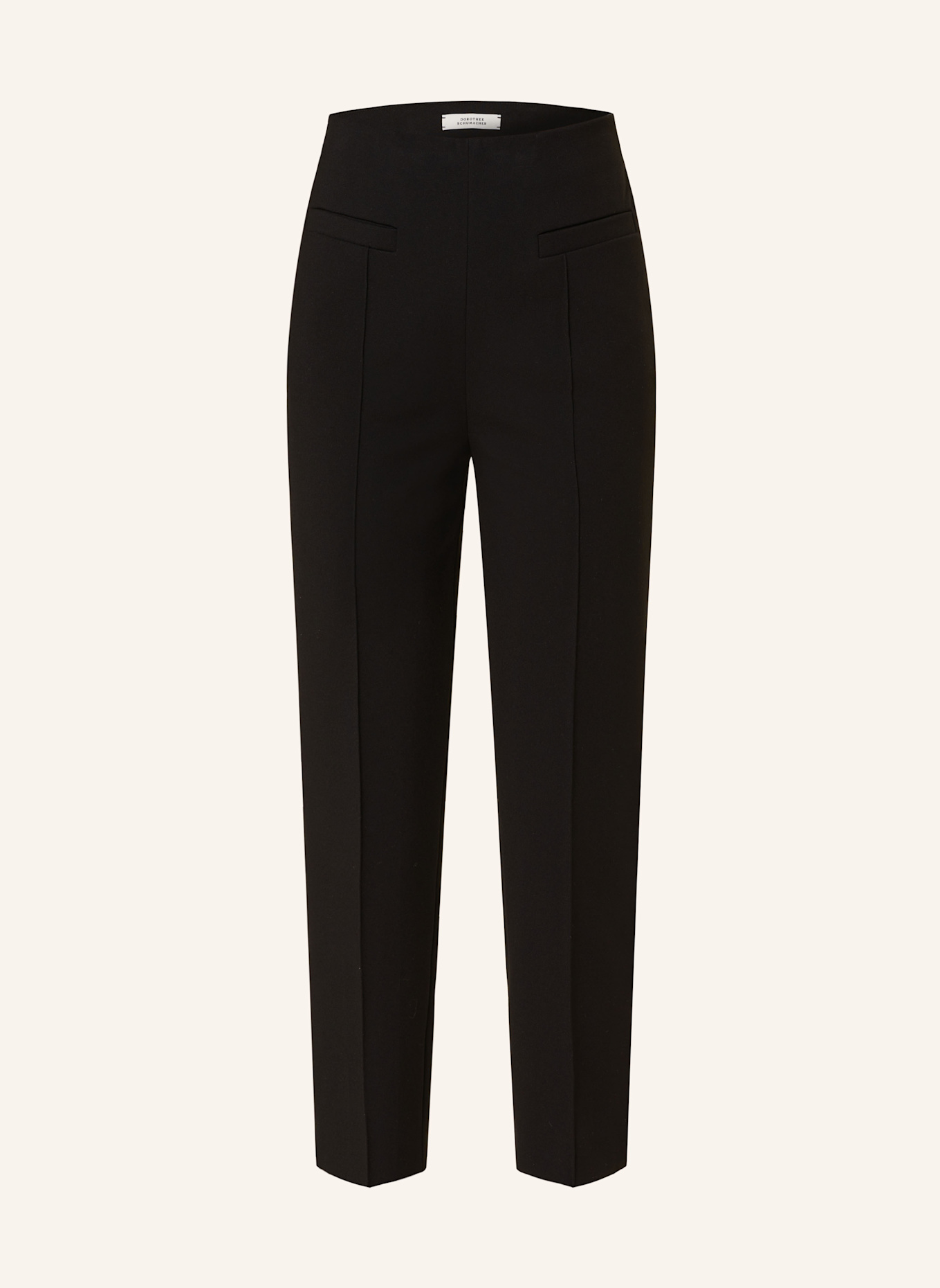 DOROTHEE SCHUMACHER 3/4-Hose EMOTIONAL ESSENCE aus Jersey: SCHWARZ