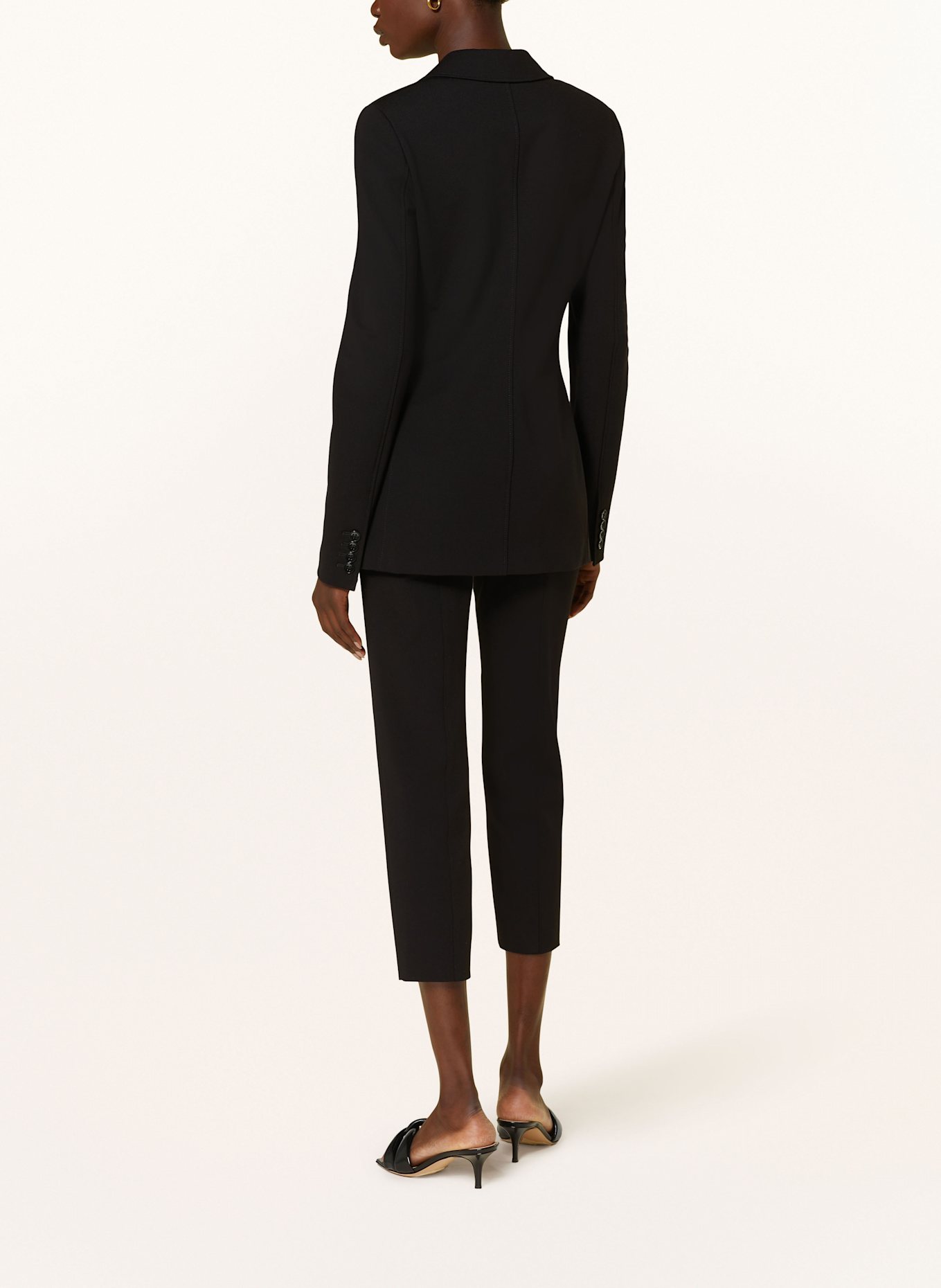DOROTHEE SCHUMACHER 3/4-Hose EMOTIONAL ESSENCE aus Jersey: SCHWARZ