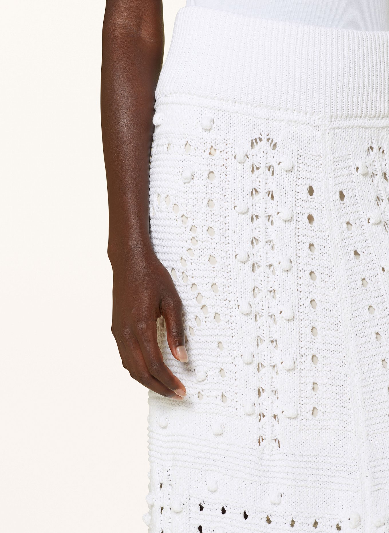DOROTHEE SCHUMACHER Strickrock BOHEMIAN MOOD: WEISS