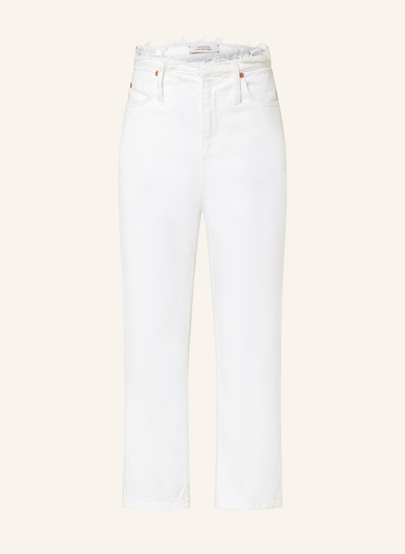 DOROTHEE SCHUMACHER 3/4-Jeans DENIM ATTRACTION: WEISS