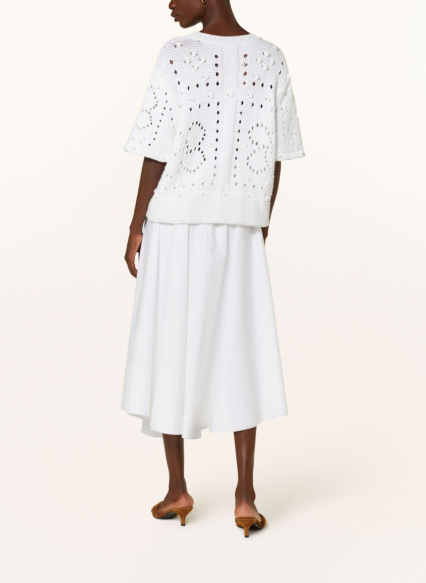 DOROTHEE SCHUMACHER Strickshirt BOHEMIAN MOOD: WEISS