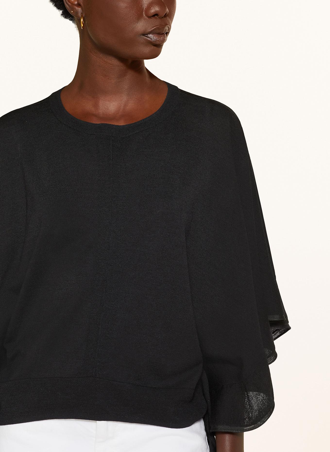 DOROTHEE SCHUMACHER Pullover CHEERFUL MOMENTS mit 3/4-Arm: SCHWARZ