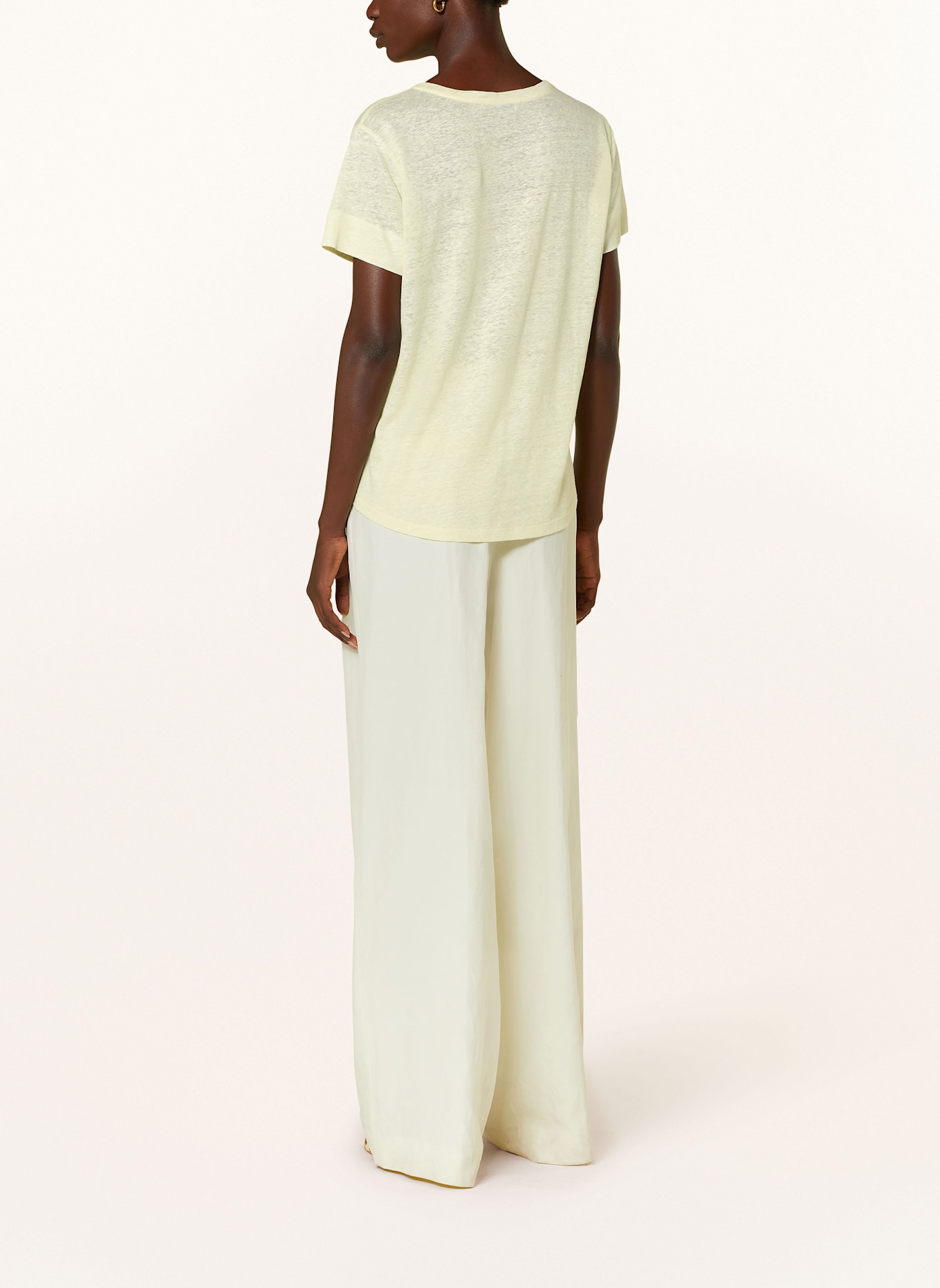 DOROTHEE SCHUMACHER Strickshirt NATURAL EASE: HELLGELB