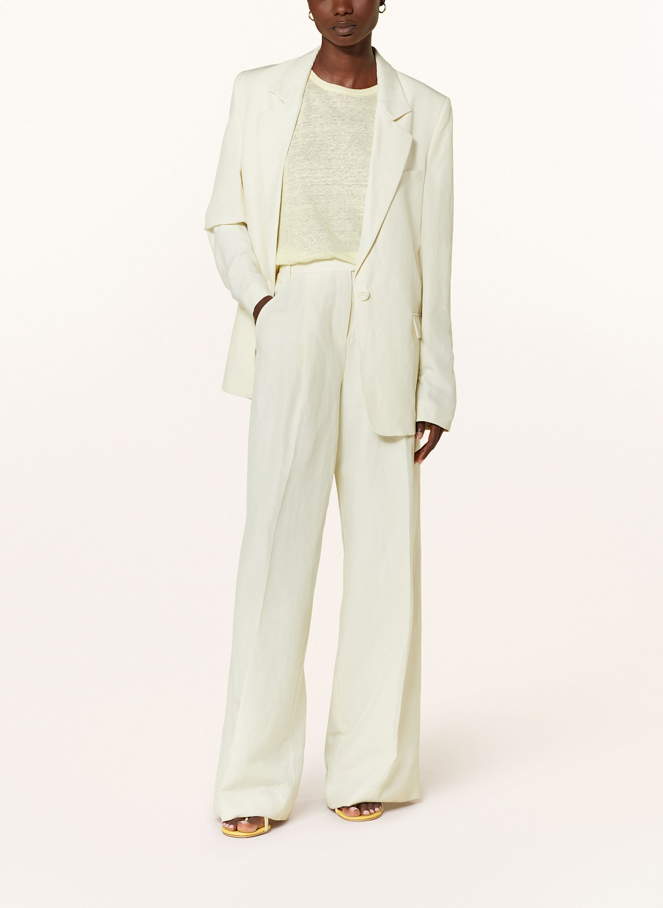 DOROTHEE SCHUMACHER Strickshirt NATURAL EASE: HELLGELB
