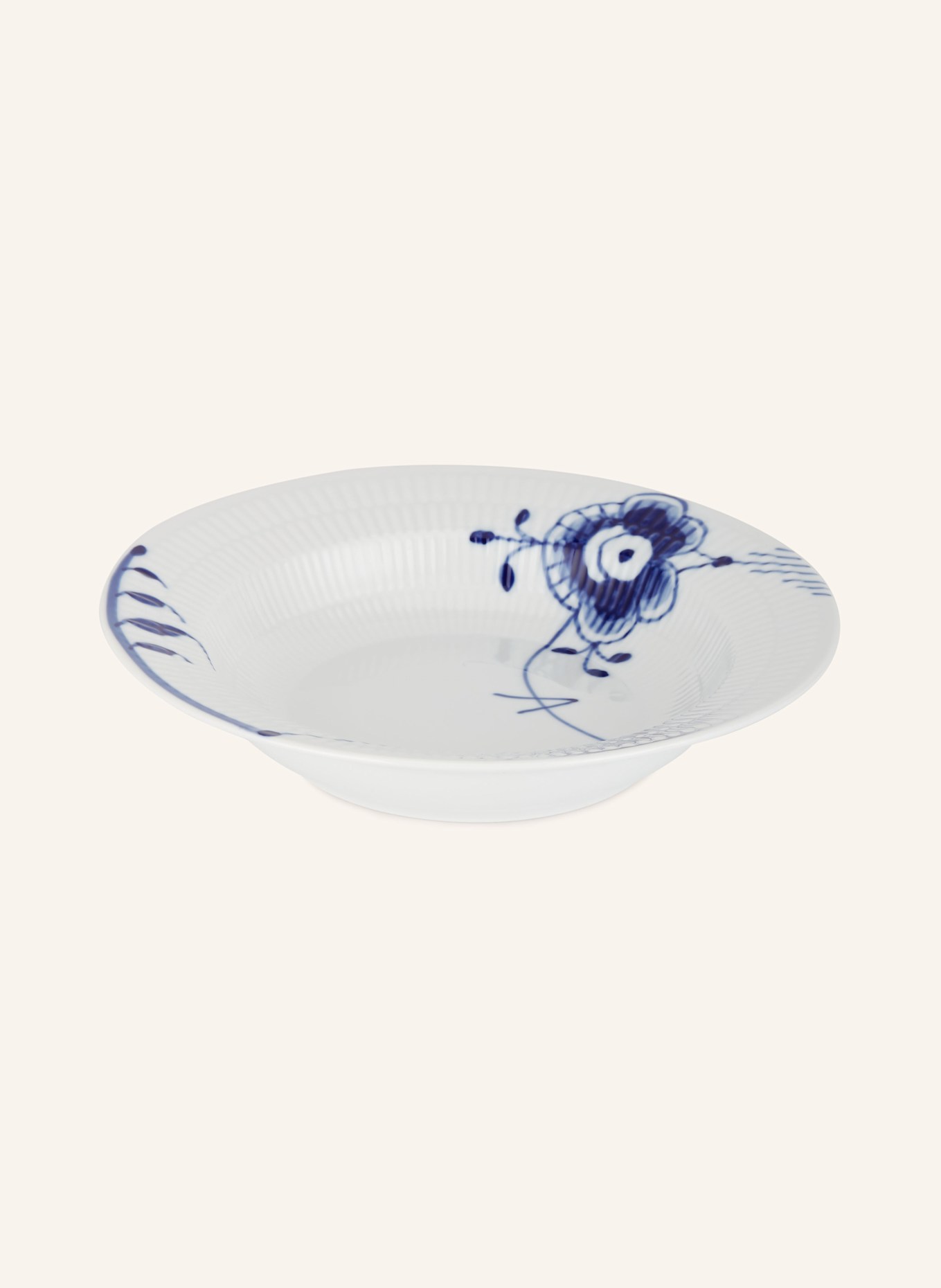 ROYAL COPENHAGEN Suppenteller BLUE FLUTED MEGA, Farbe: WEISS (Bild 3)